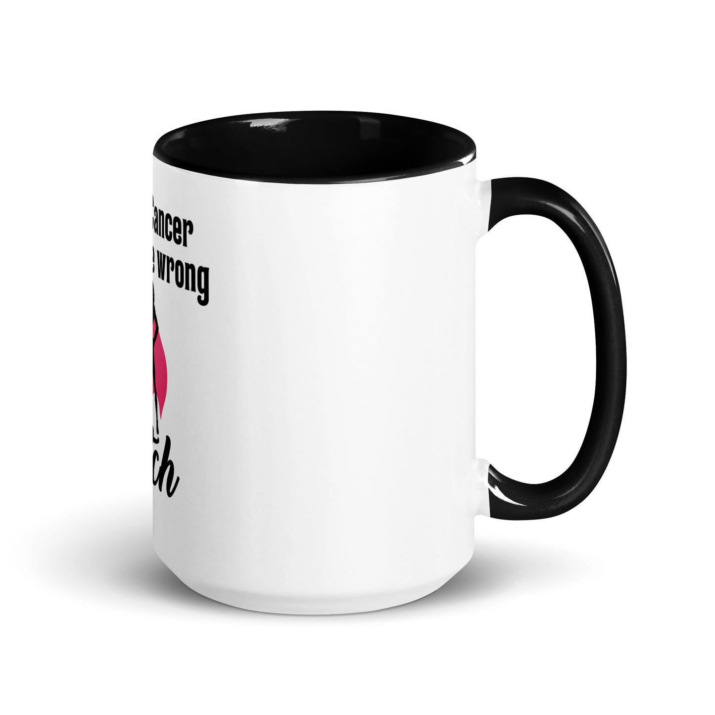 Breast cancer picked Mug with Color Inside