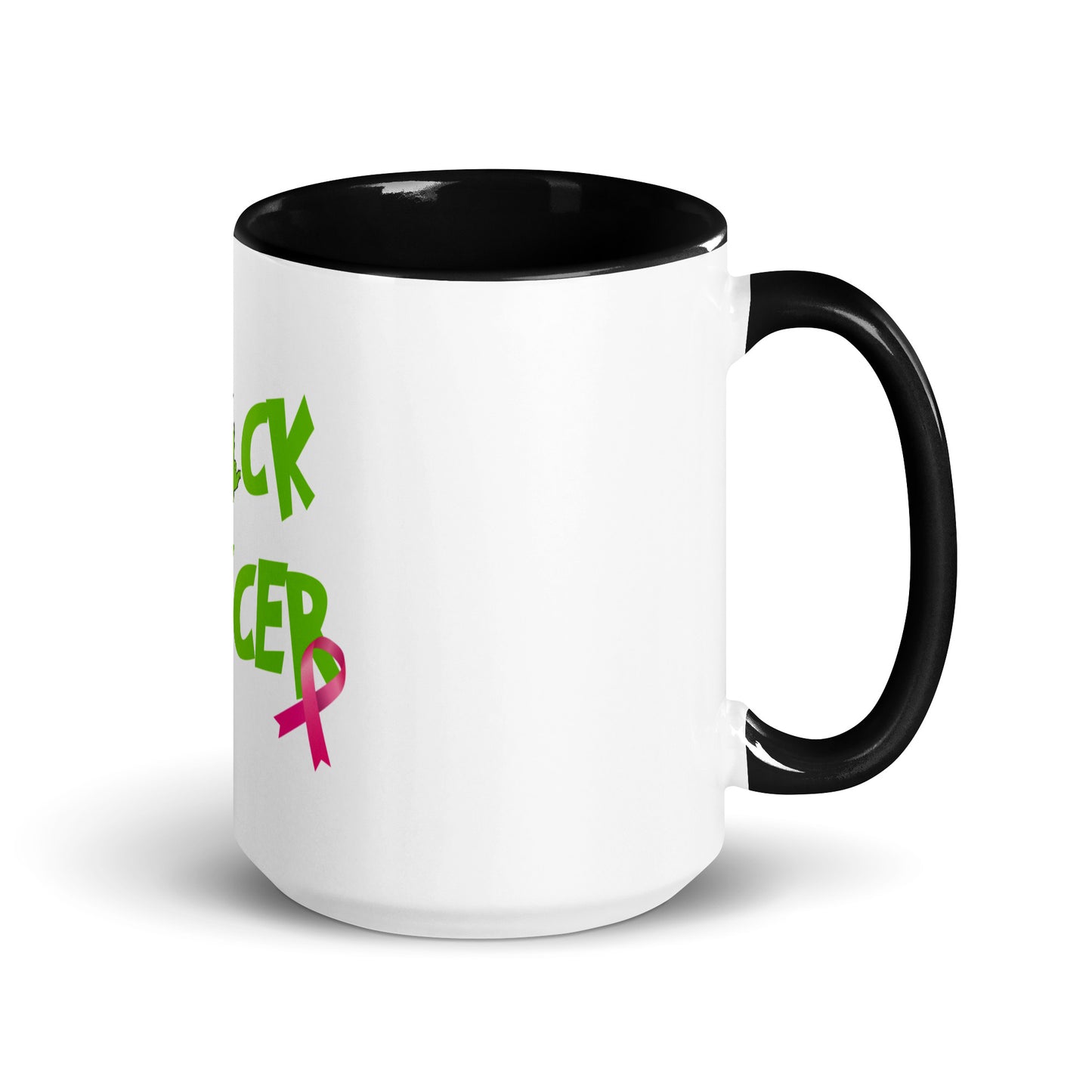 F*ck cancer grinch Mug with Color Inside