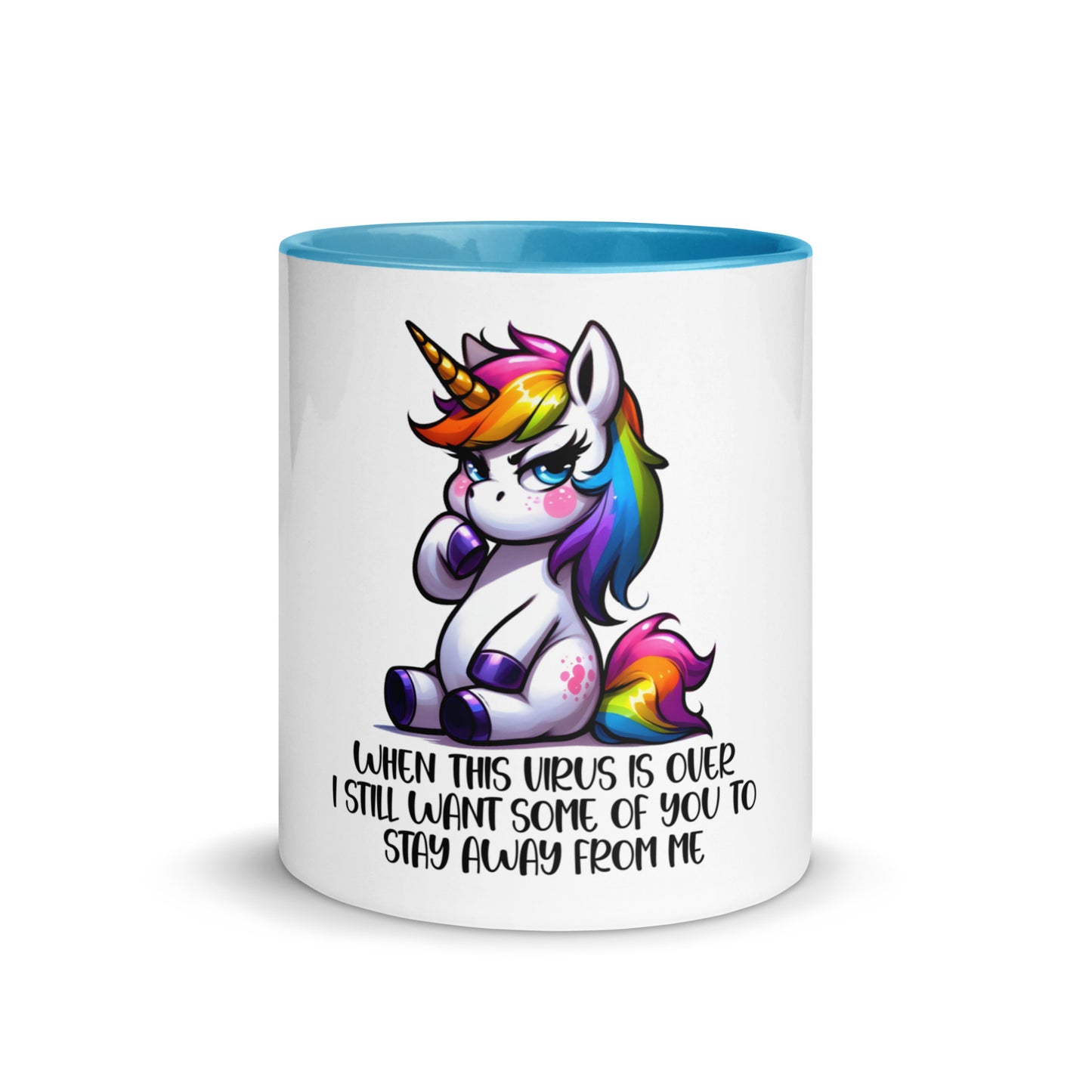 When this virus is over Mug with Color Inside