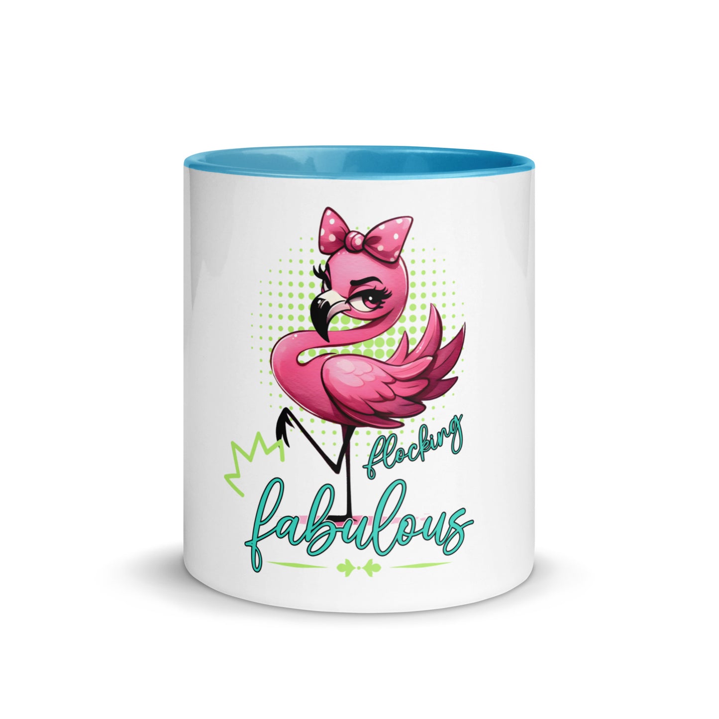 Flocking fabulous Mug with Color Inside
