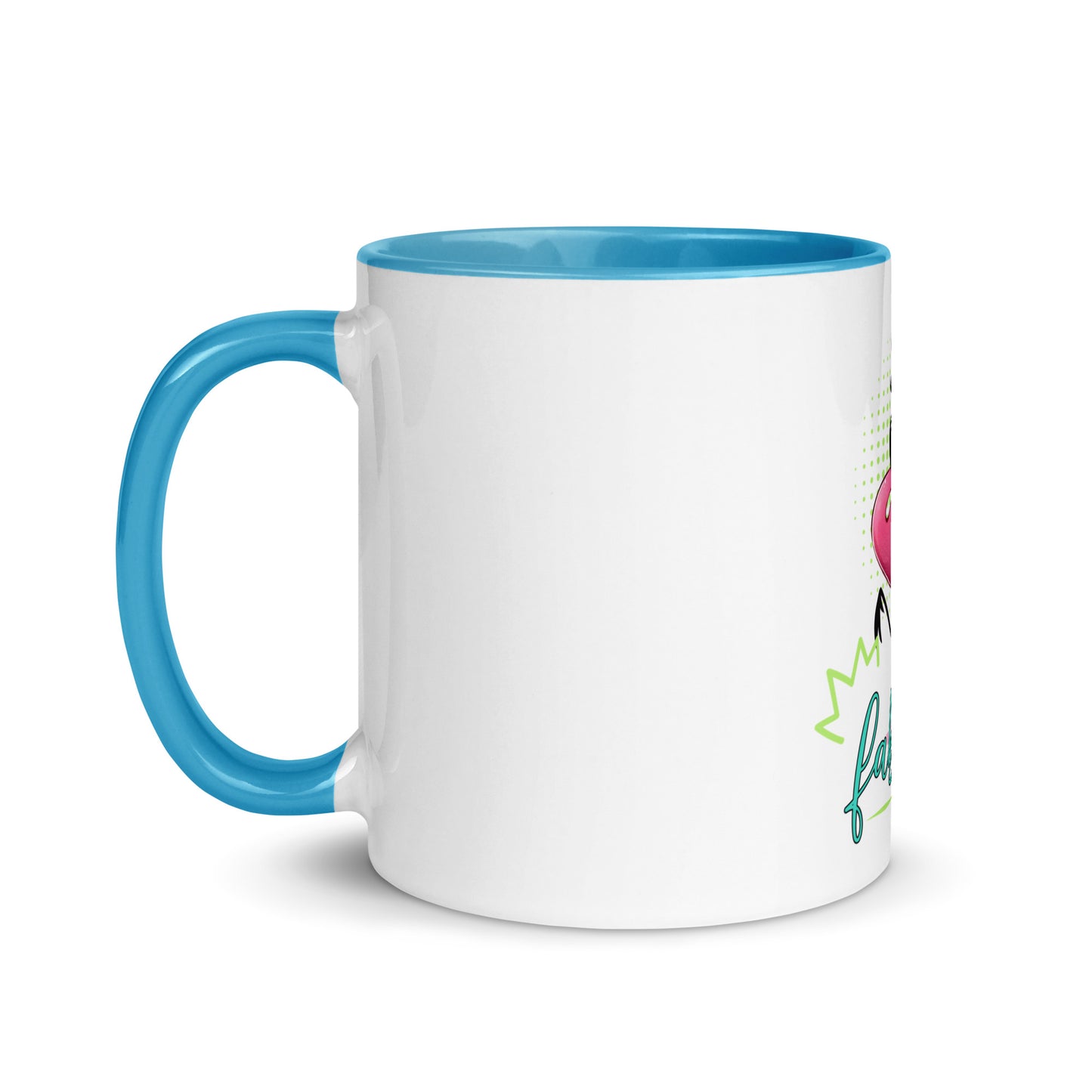 Flocking fabulous Mug with Color Inside