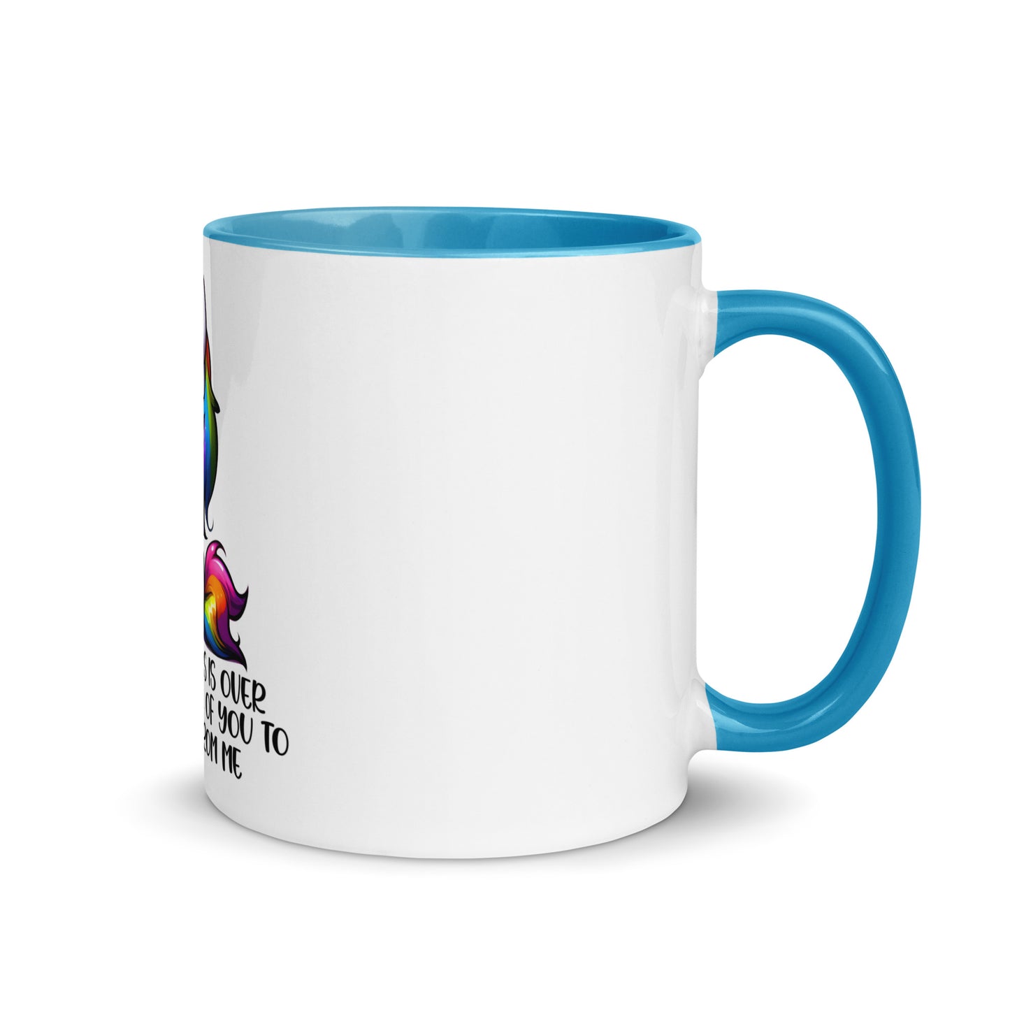 When this virus is over Mug with Color Inside