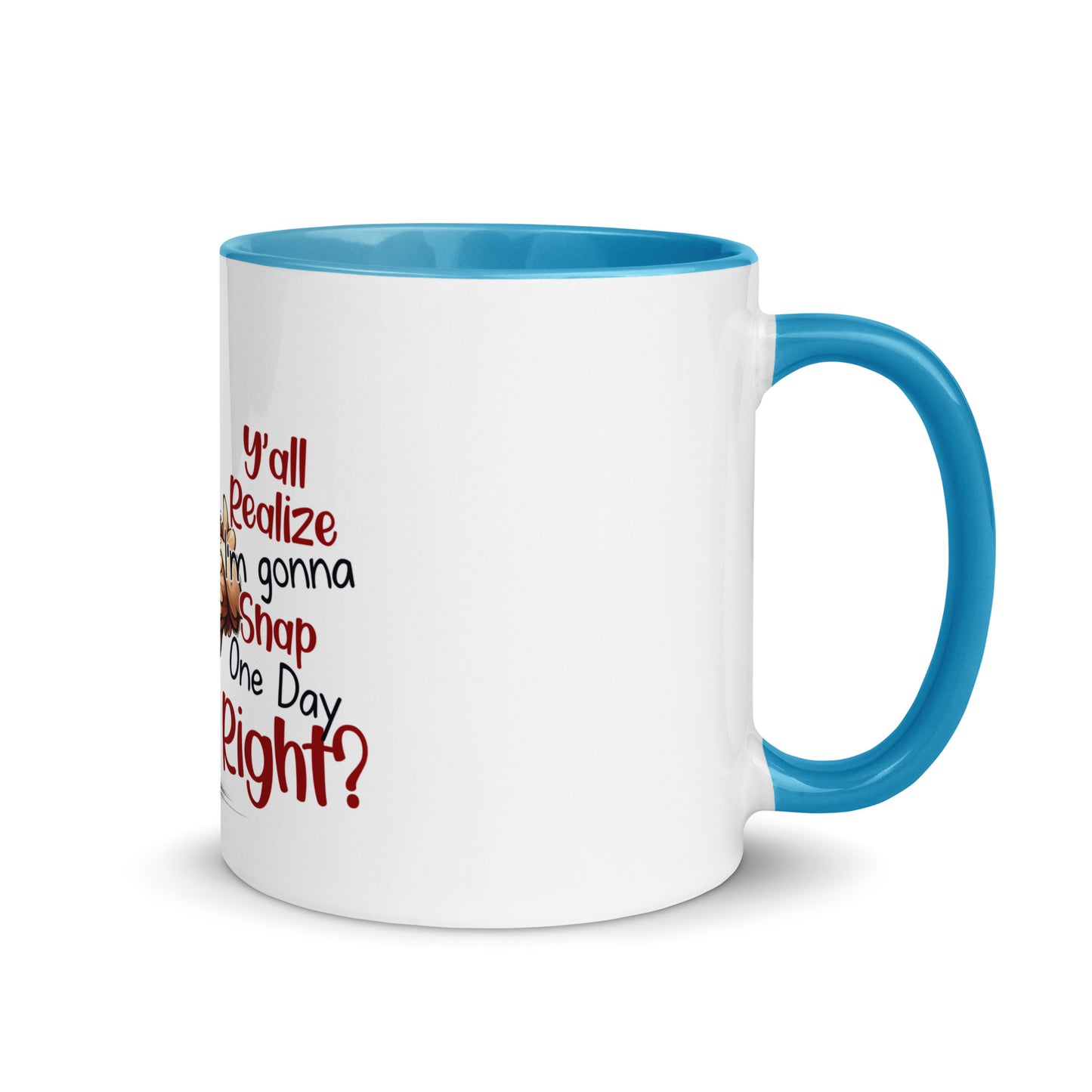 Y’all know Mug with Color Inside