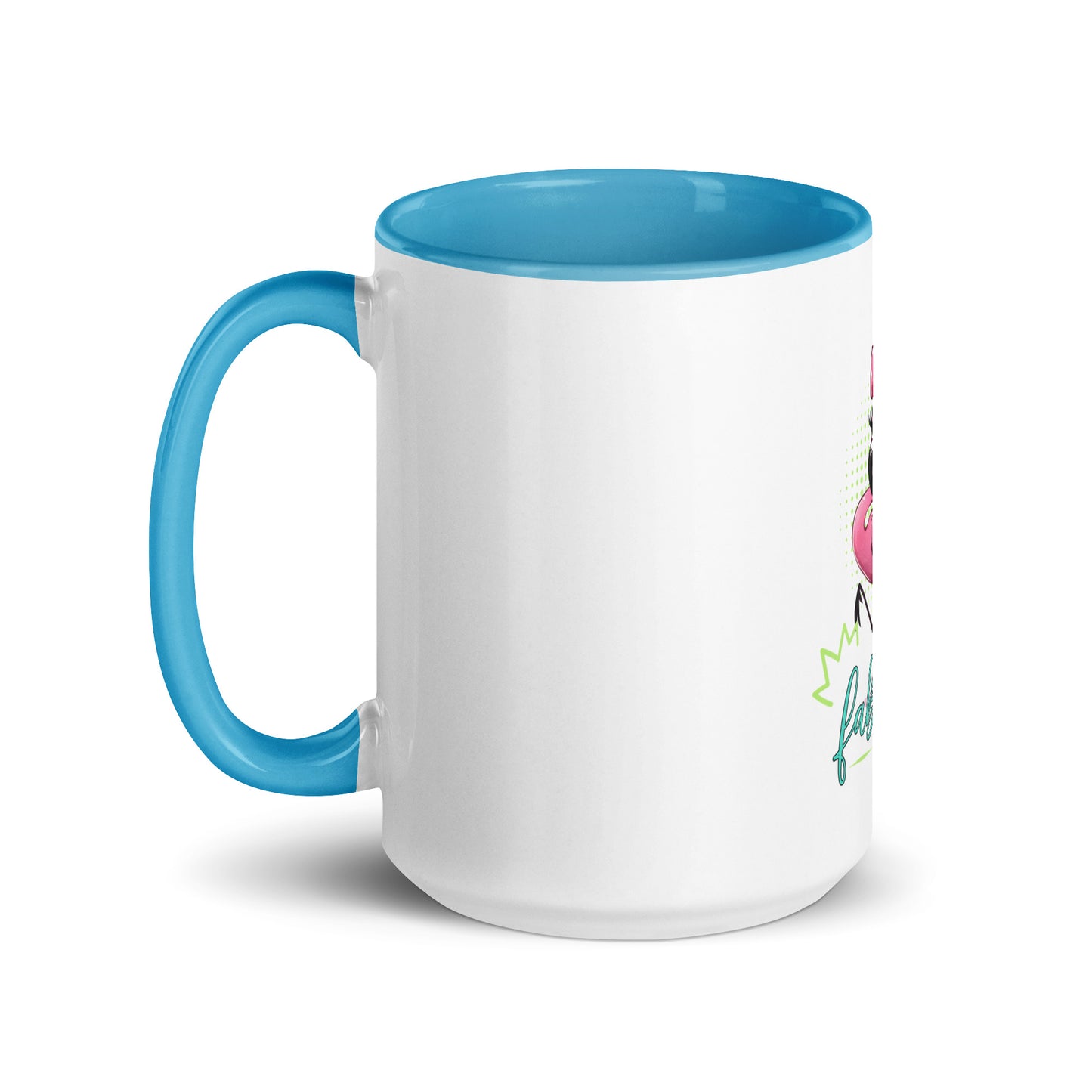 Flocking fabulous Mug with Color Inside