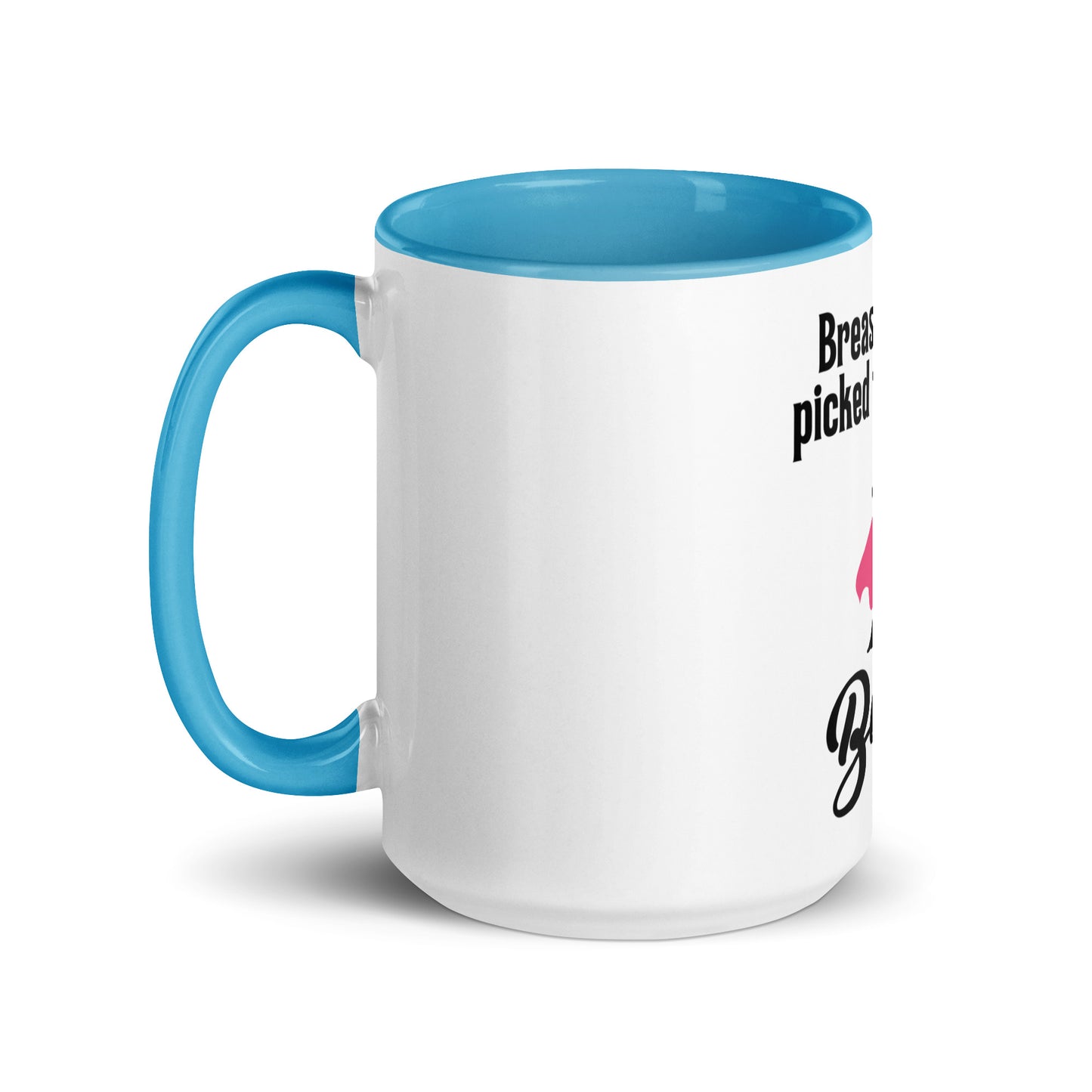 Breast cancer picked Mug with Color Inside