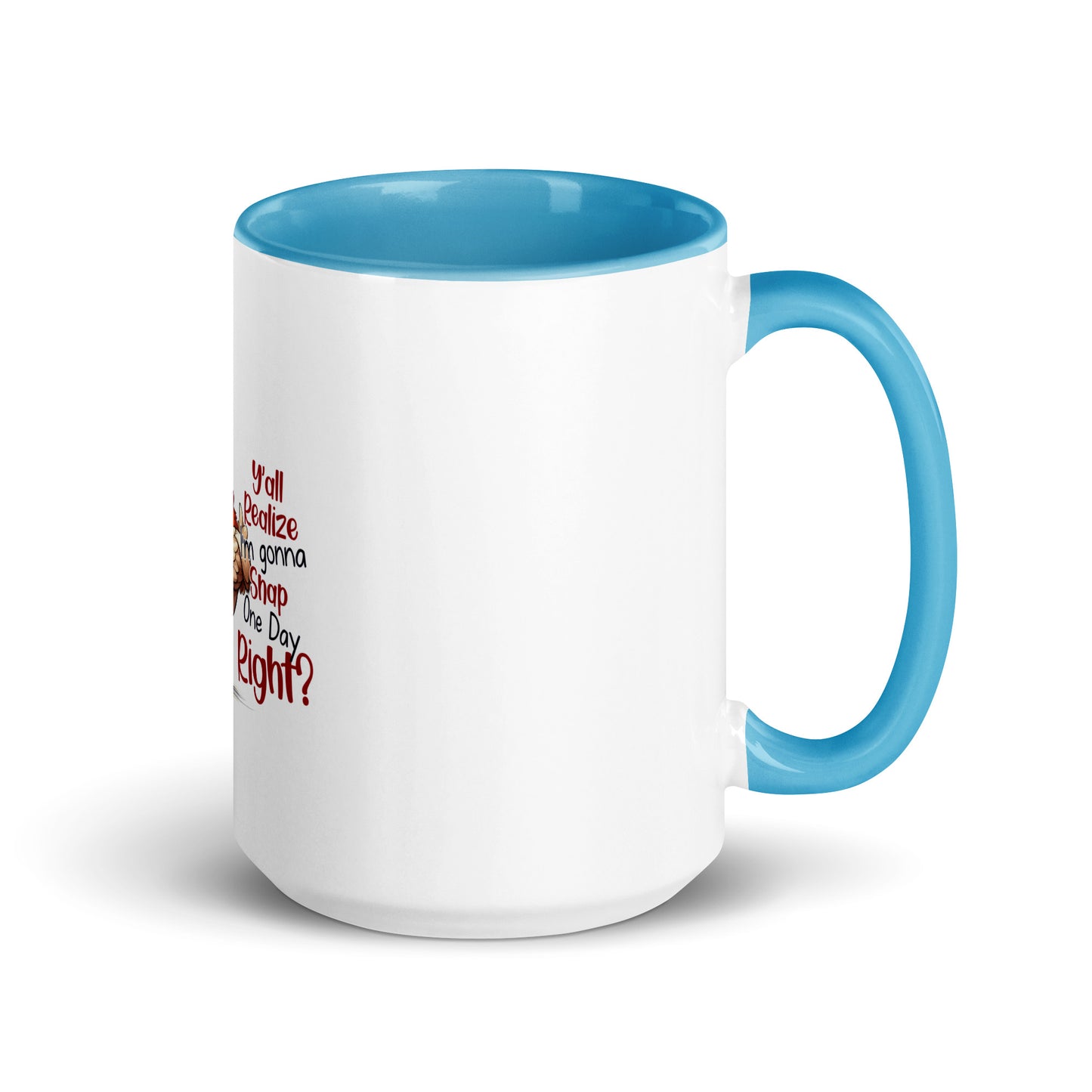 Y’all know Mug with Color Inside