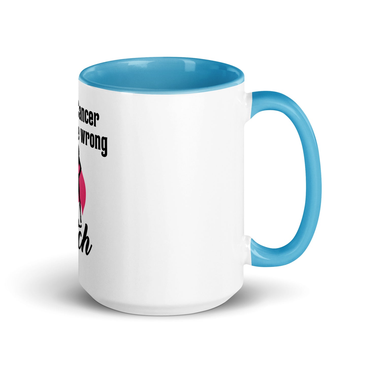 Breast cancer picked Mug with Color Inside