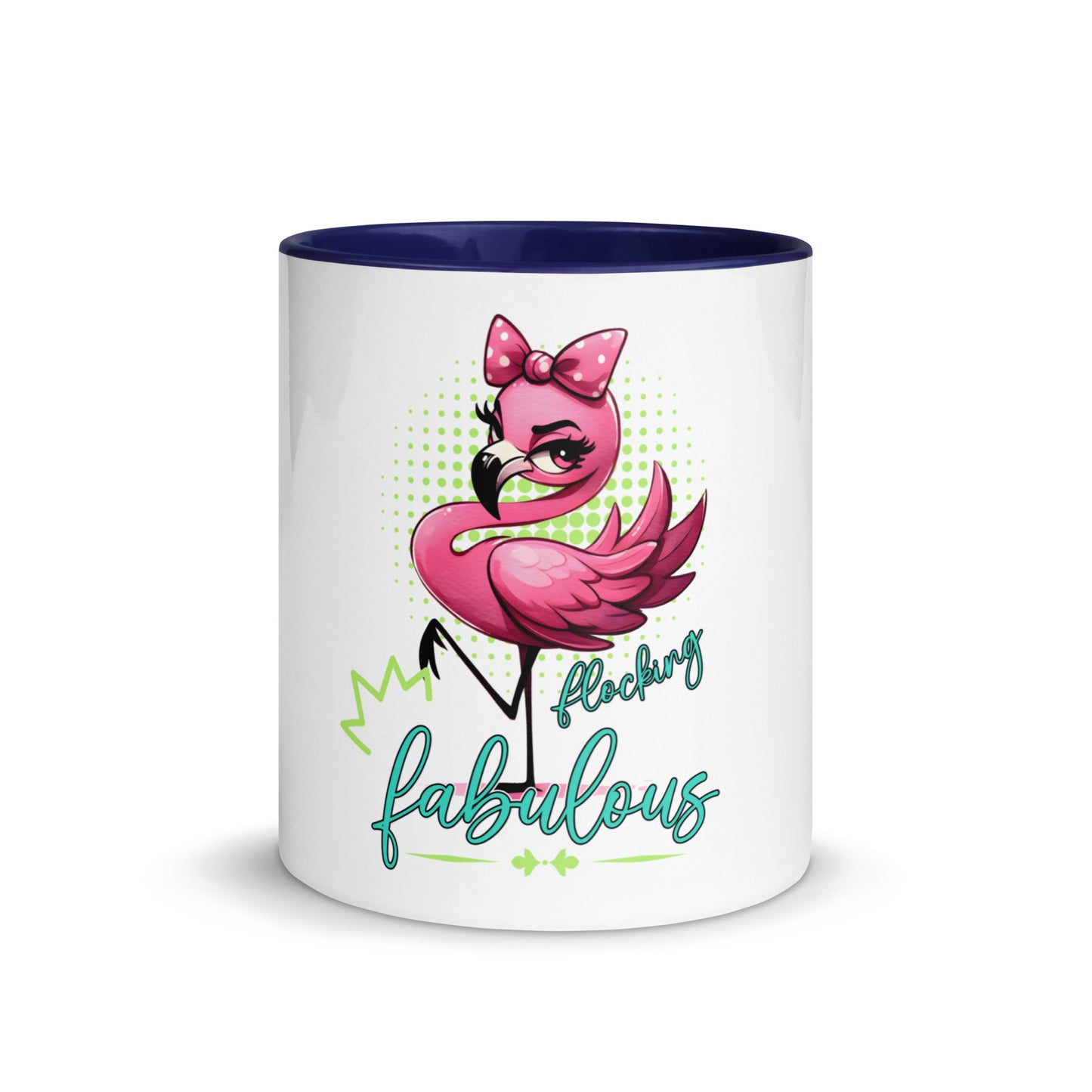 Flocking fabulous Mug with Color Inside