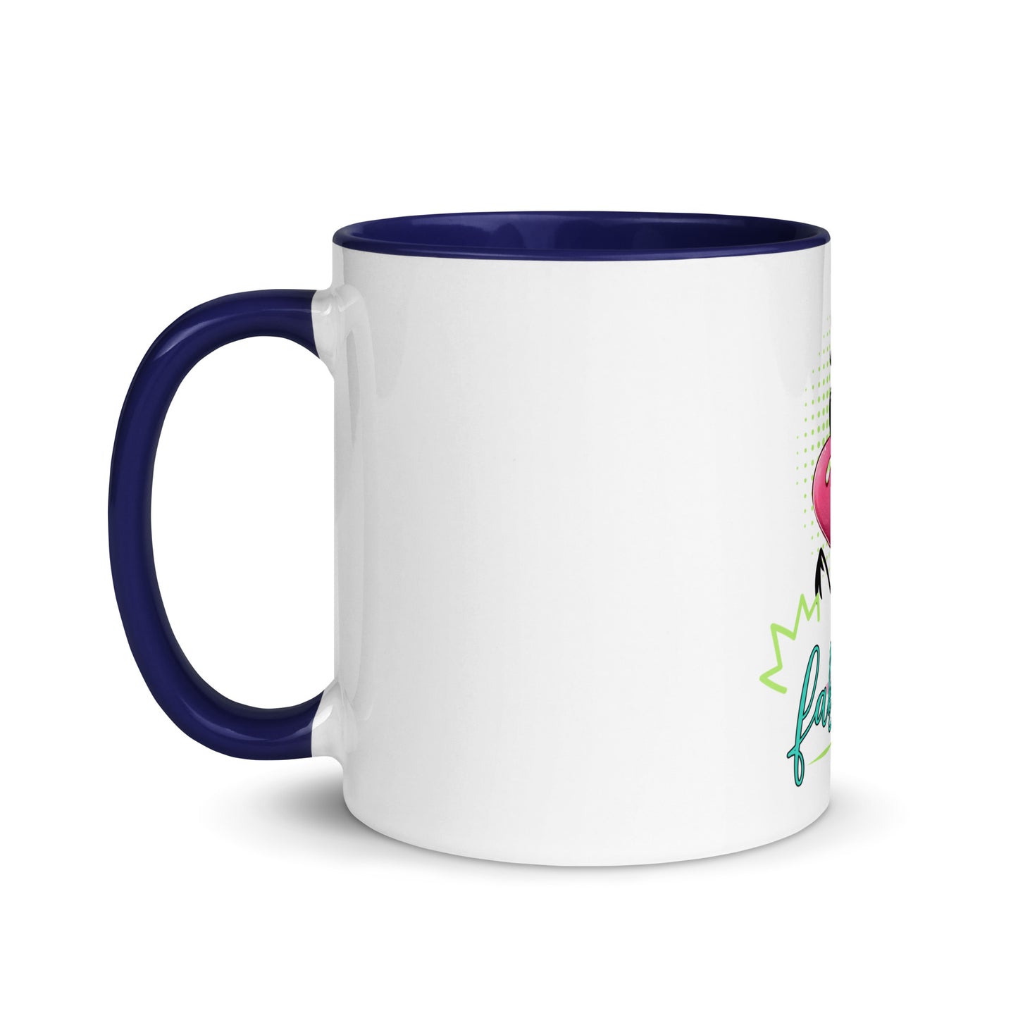 Flocking fabulous Mug with Color Inside