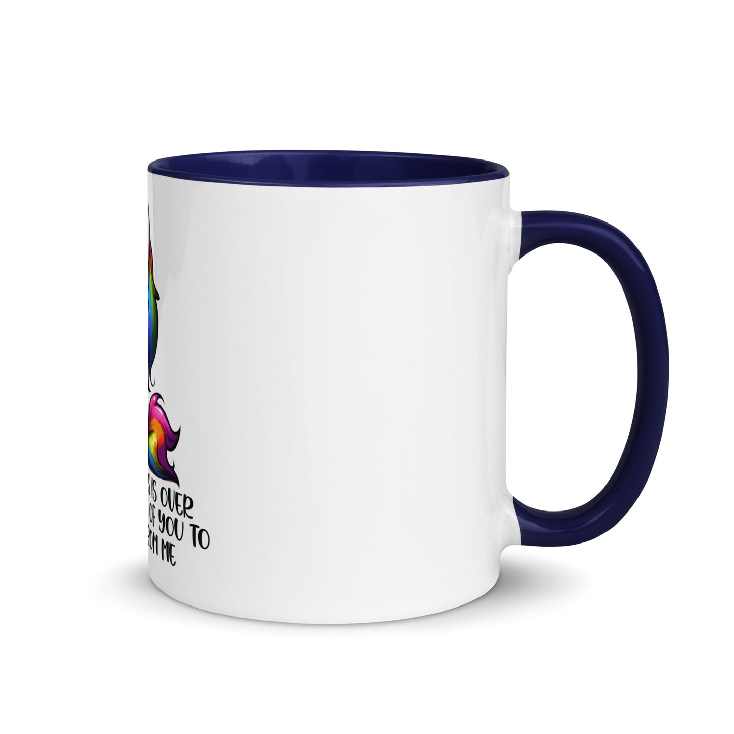 When this virus is over Mug with Color Inside