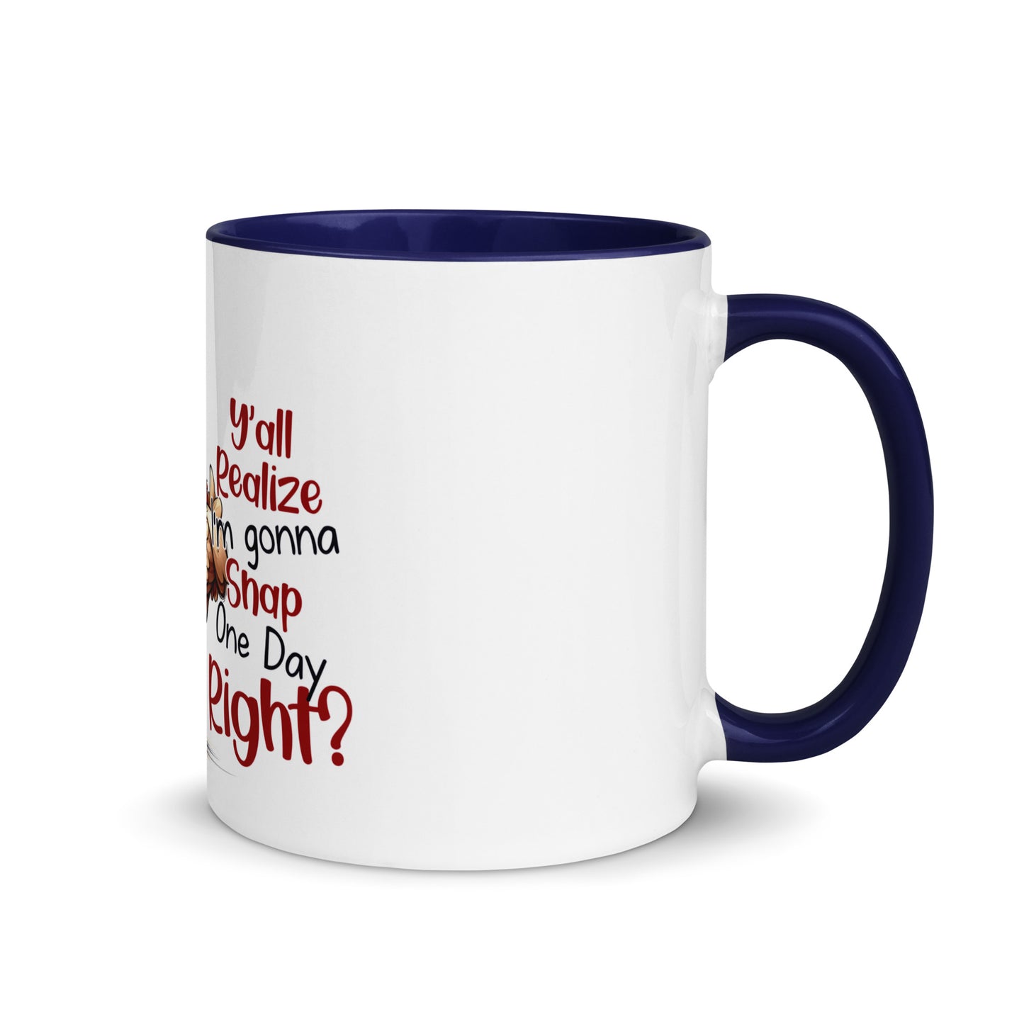 Y’all know Mug with Color Inside