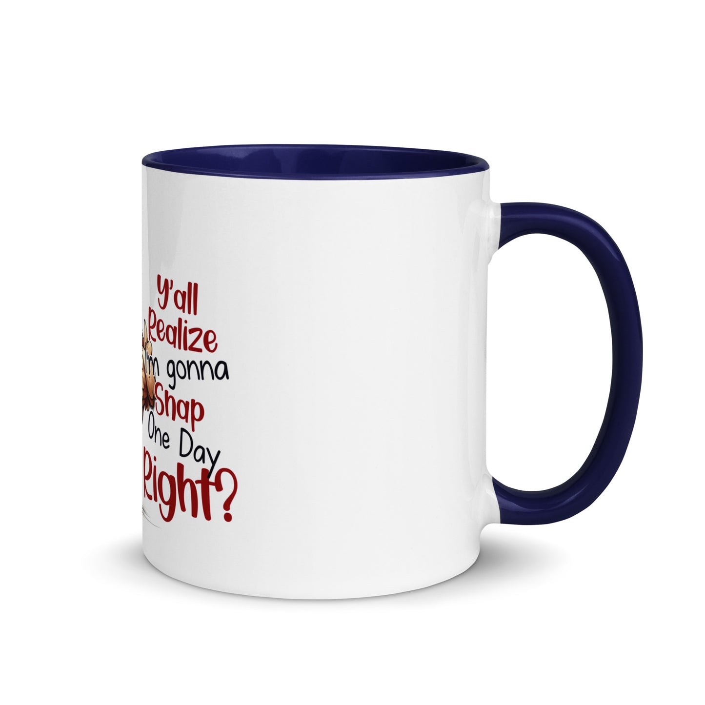 Y’all know Mug with Color Inside