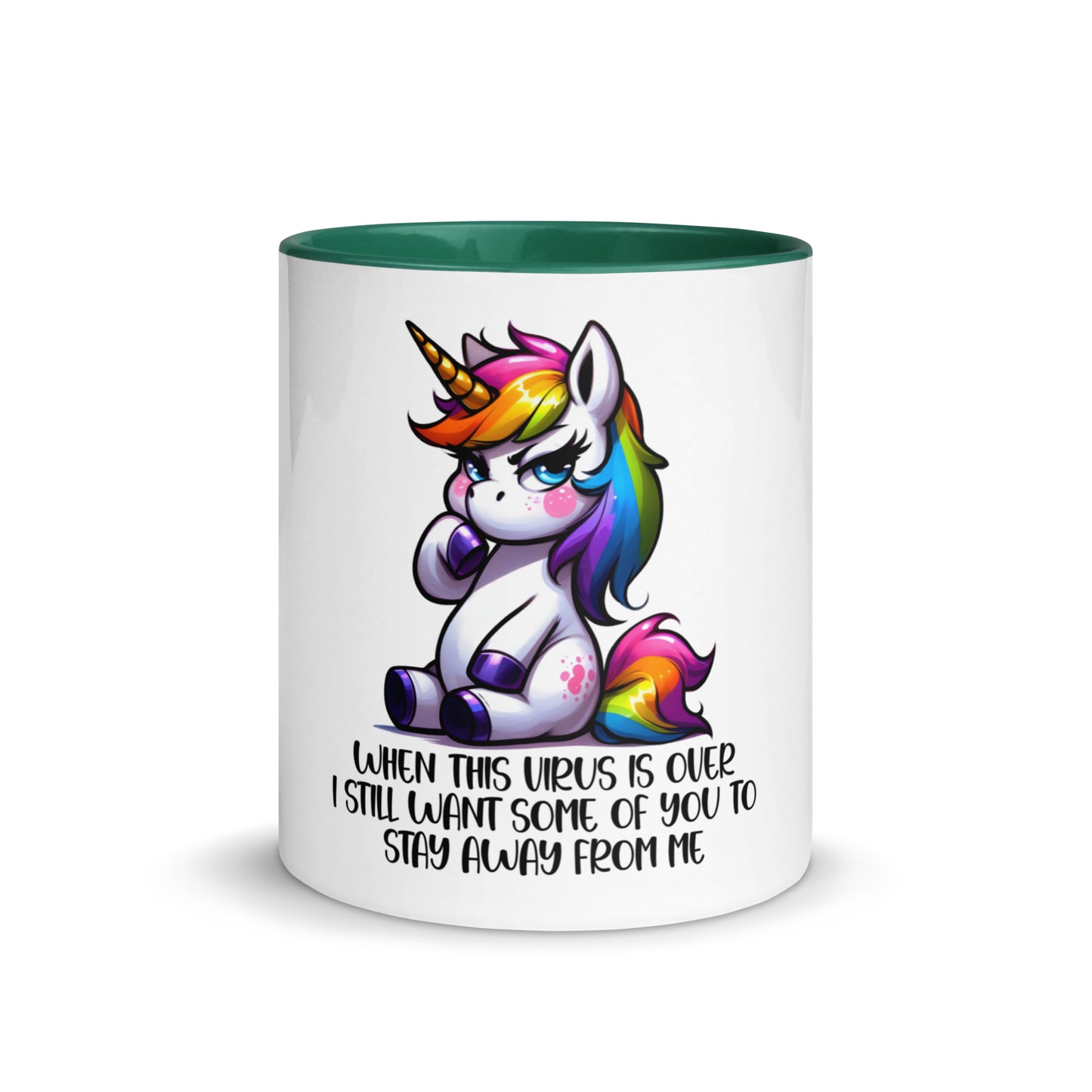 When this virus is over Mug with Color Inside
