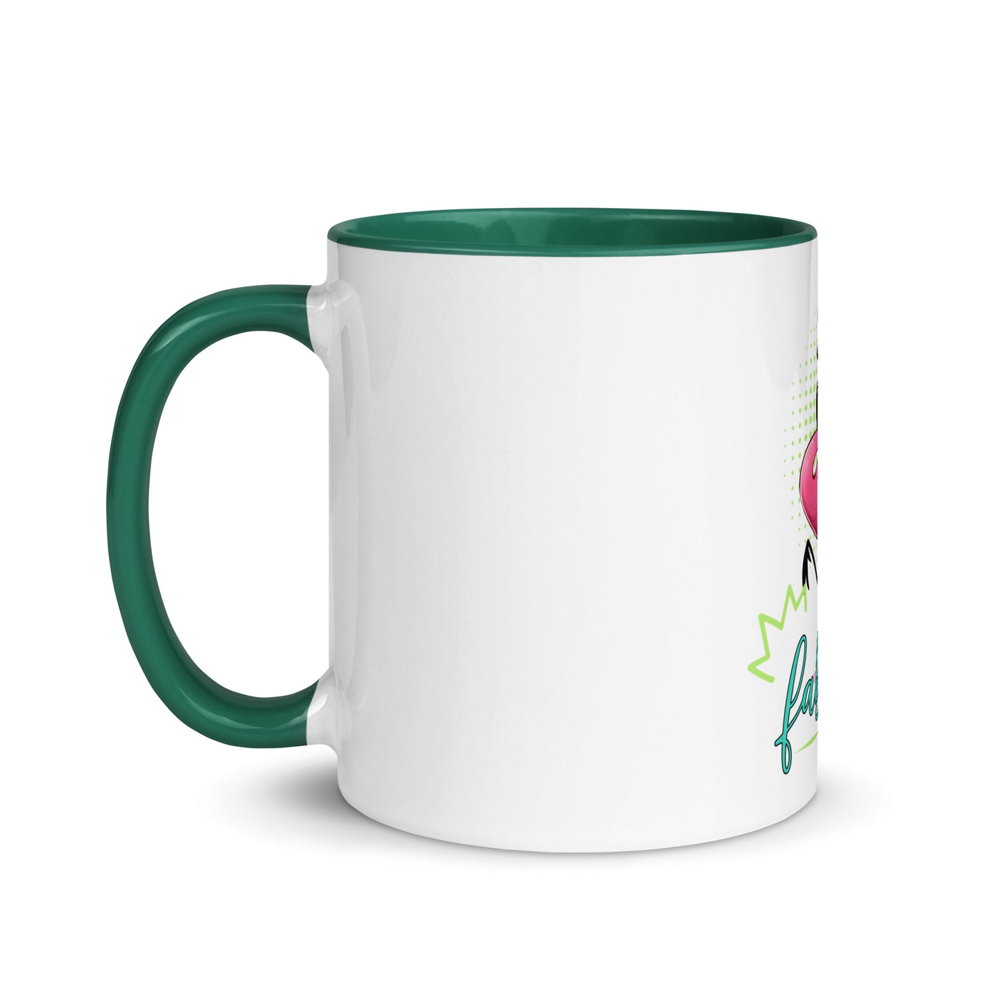 Flocking fabulous Mug with Color Inside