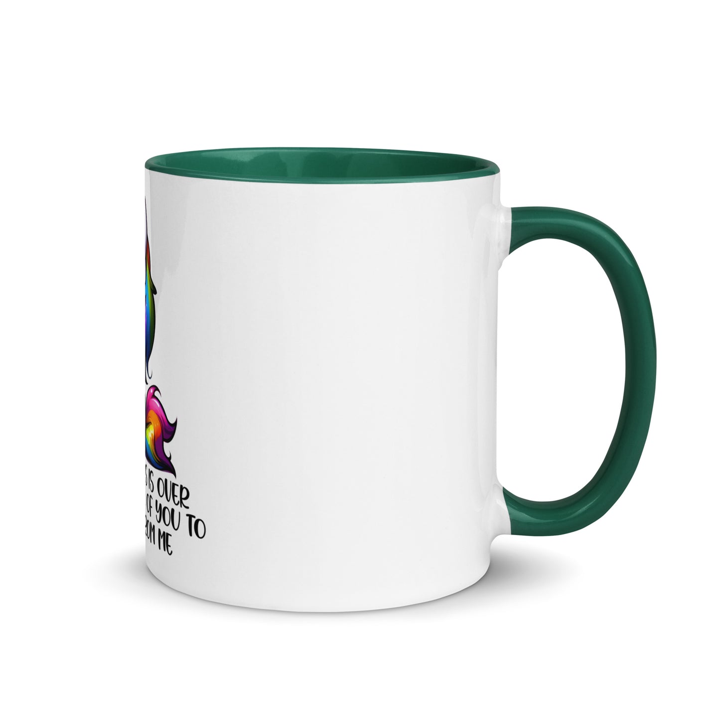 When this virus is over Mug with Color Inside