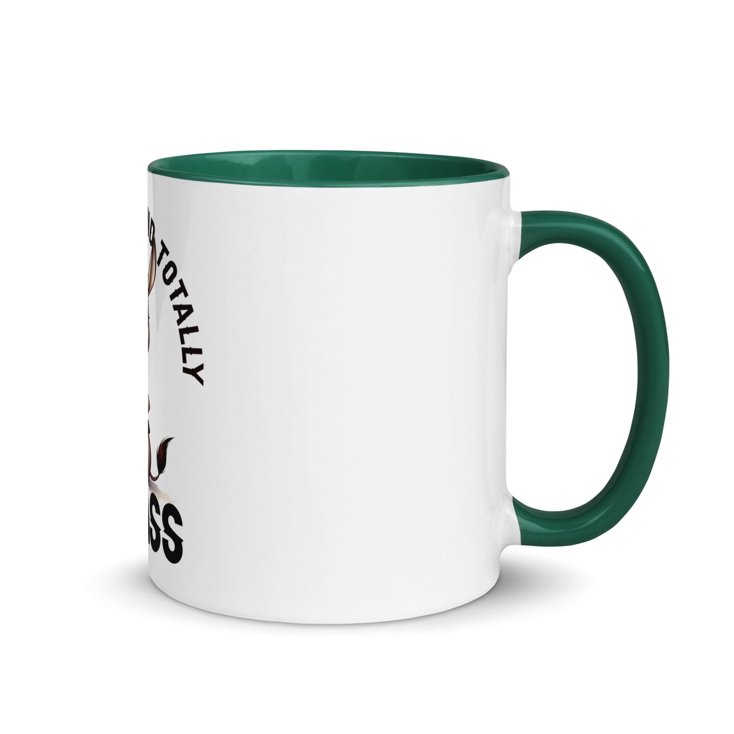 Sass class and total badass Mug with Color Inside