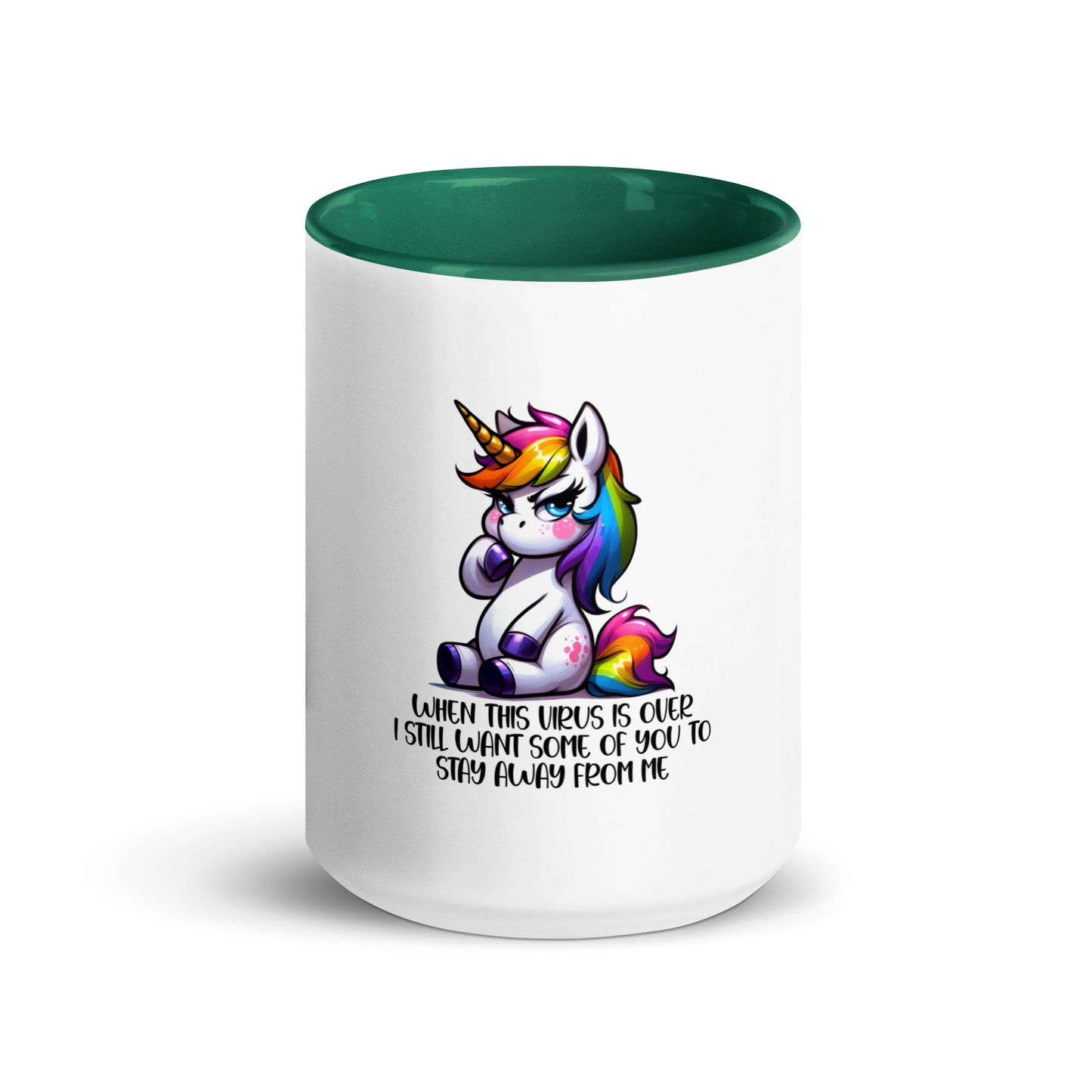 When this virus is over Mug with Color Inside