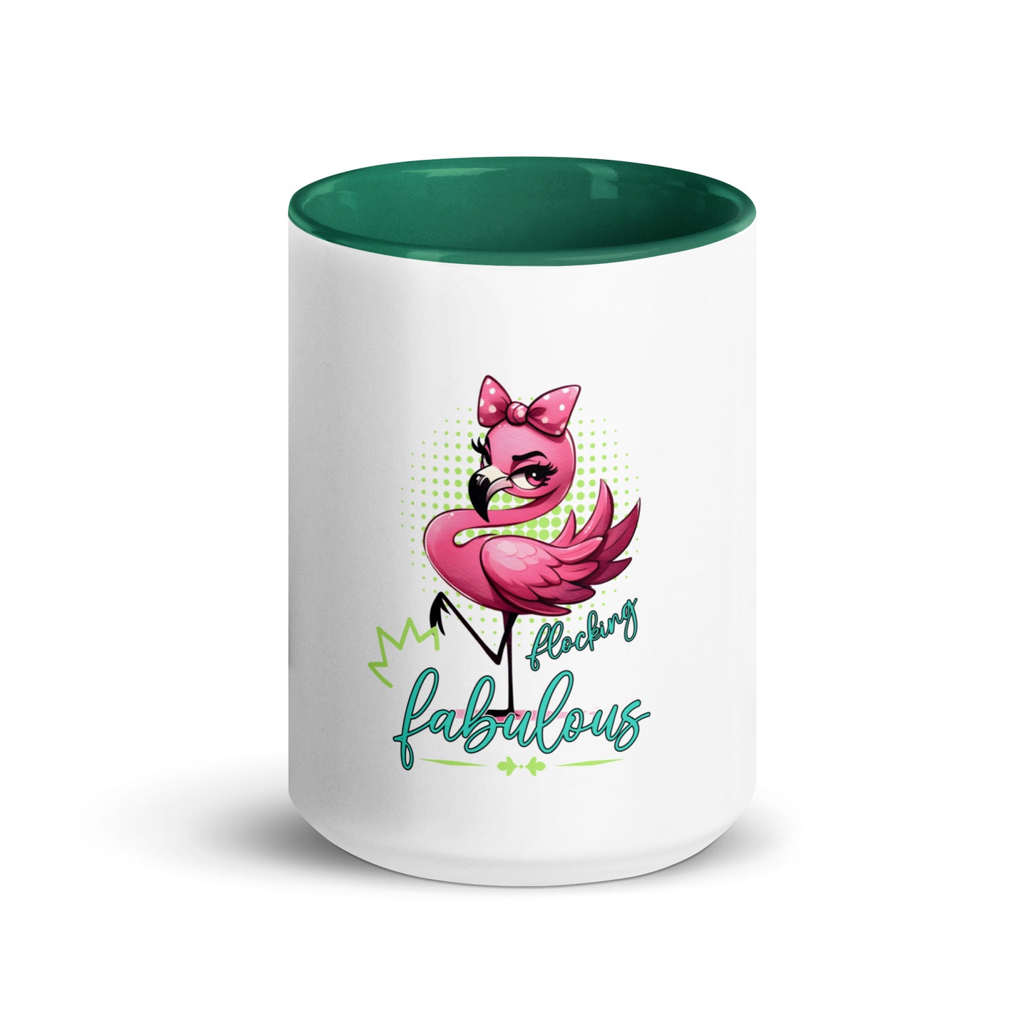 Flocking fabulous Mug with Color Inside