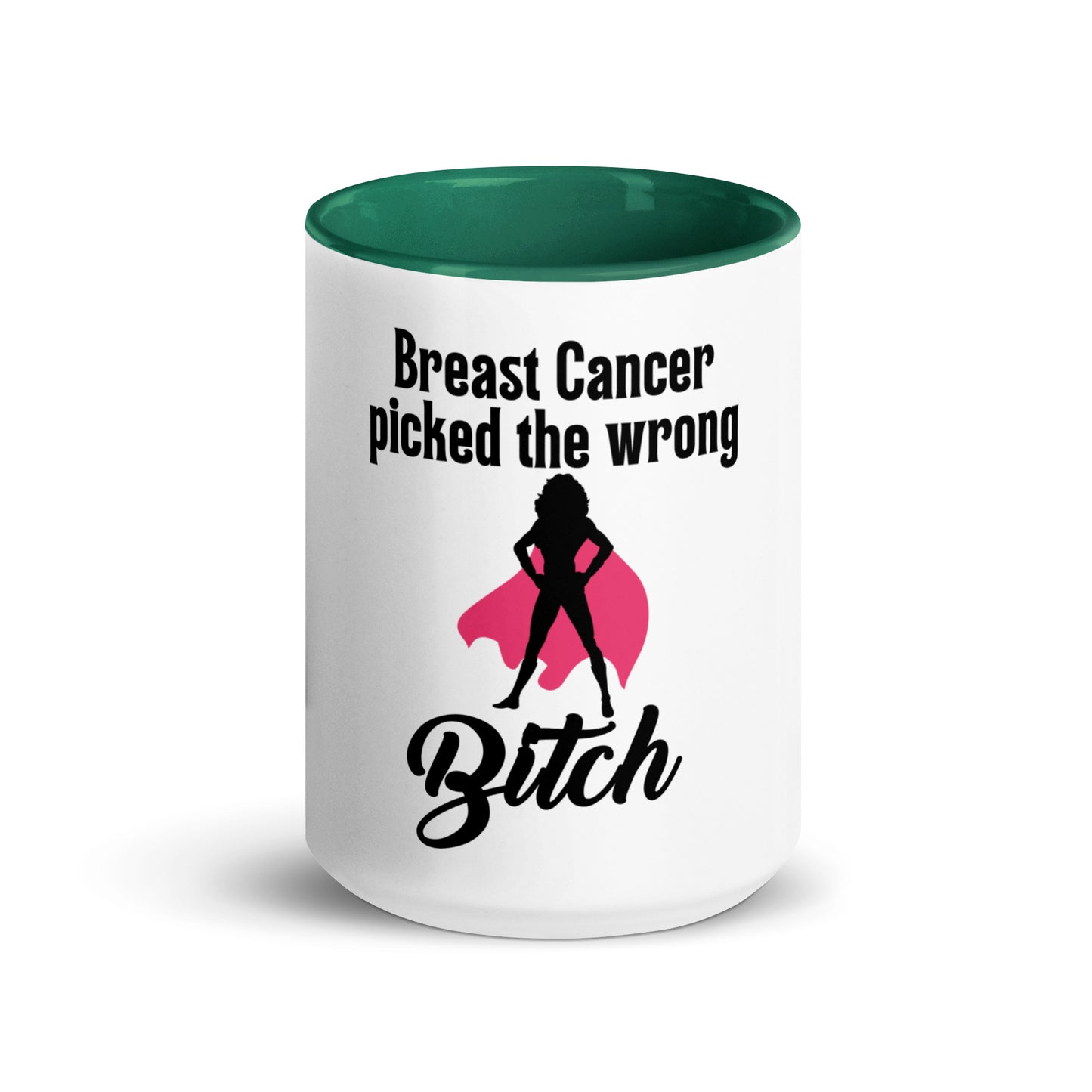 Breast cancer picked Mug with Color Inside