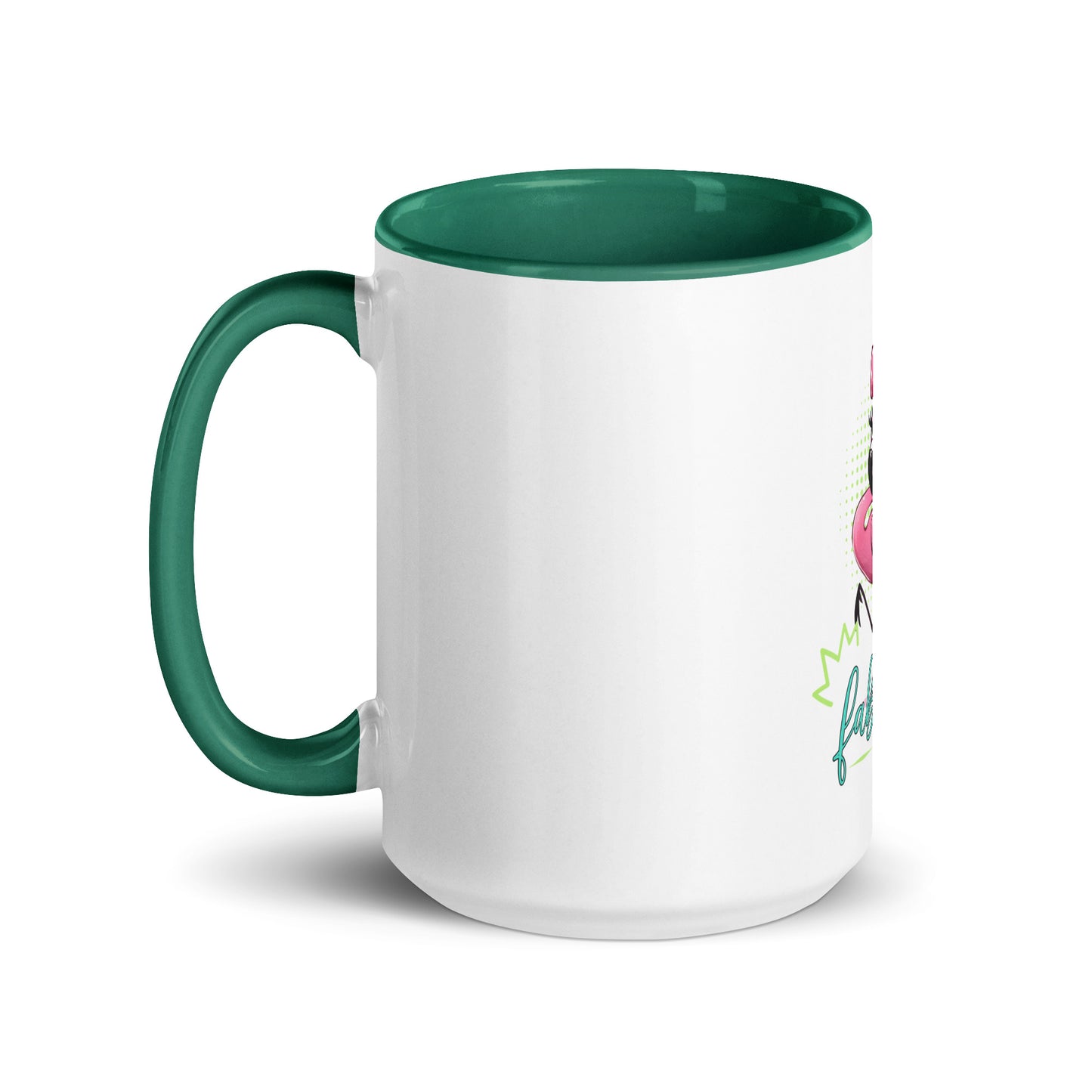 Flocking fabulous Mug with Color Inside