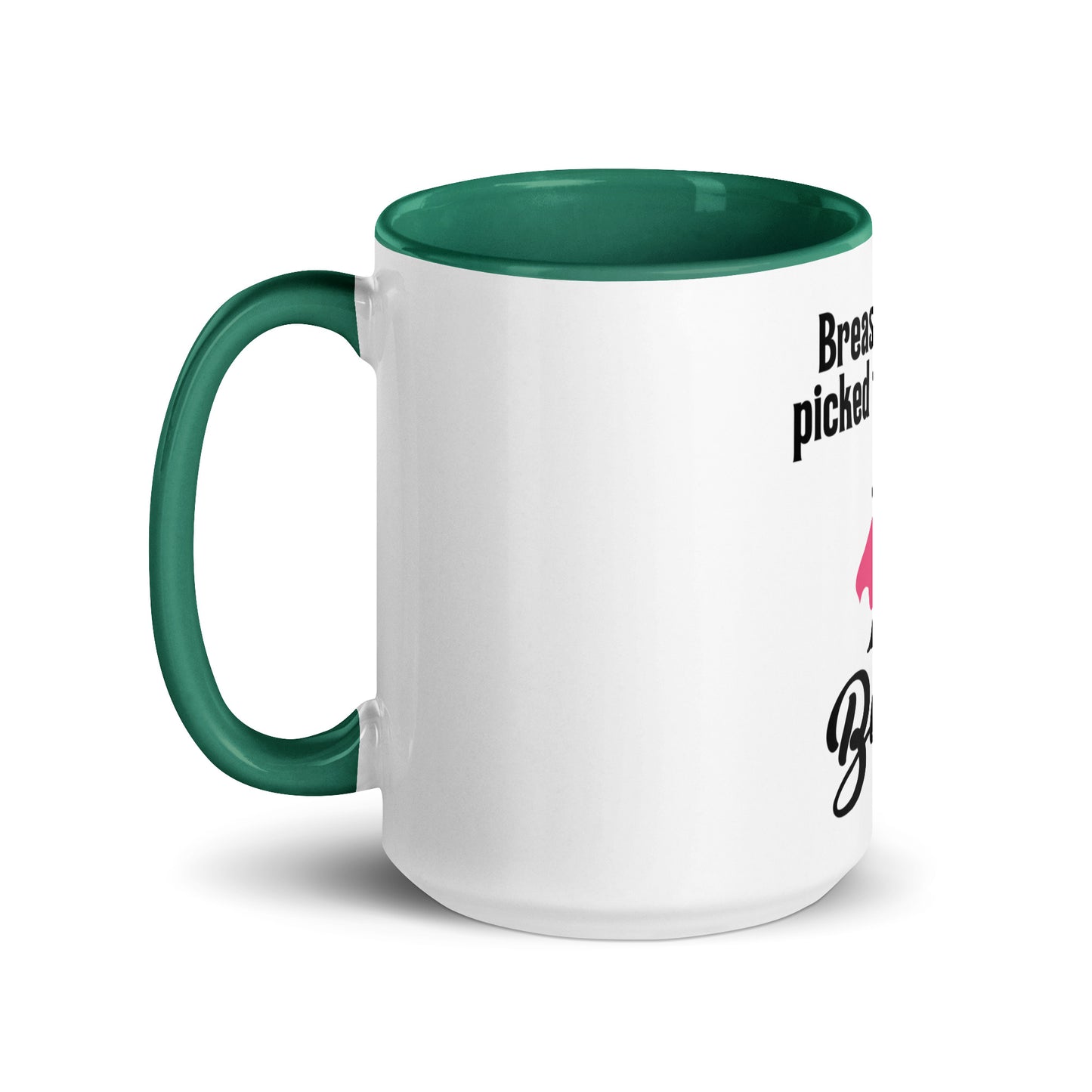 Breast cancer picked Mug with Color Inside
