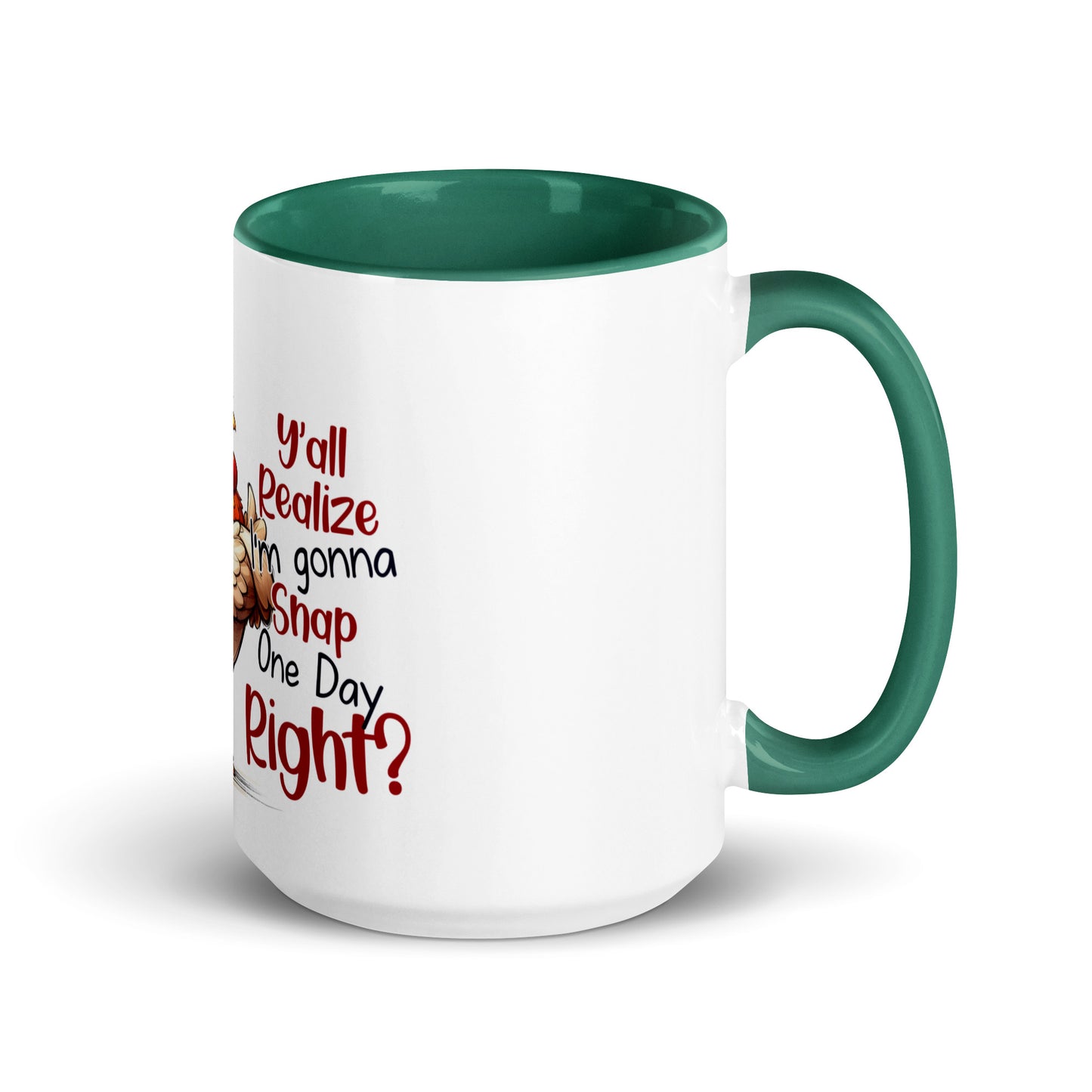 Y’all know Mug with Color Inside