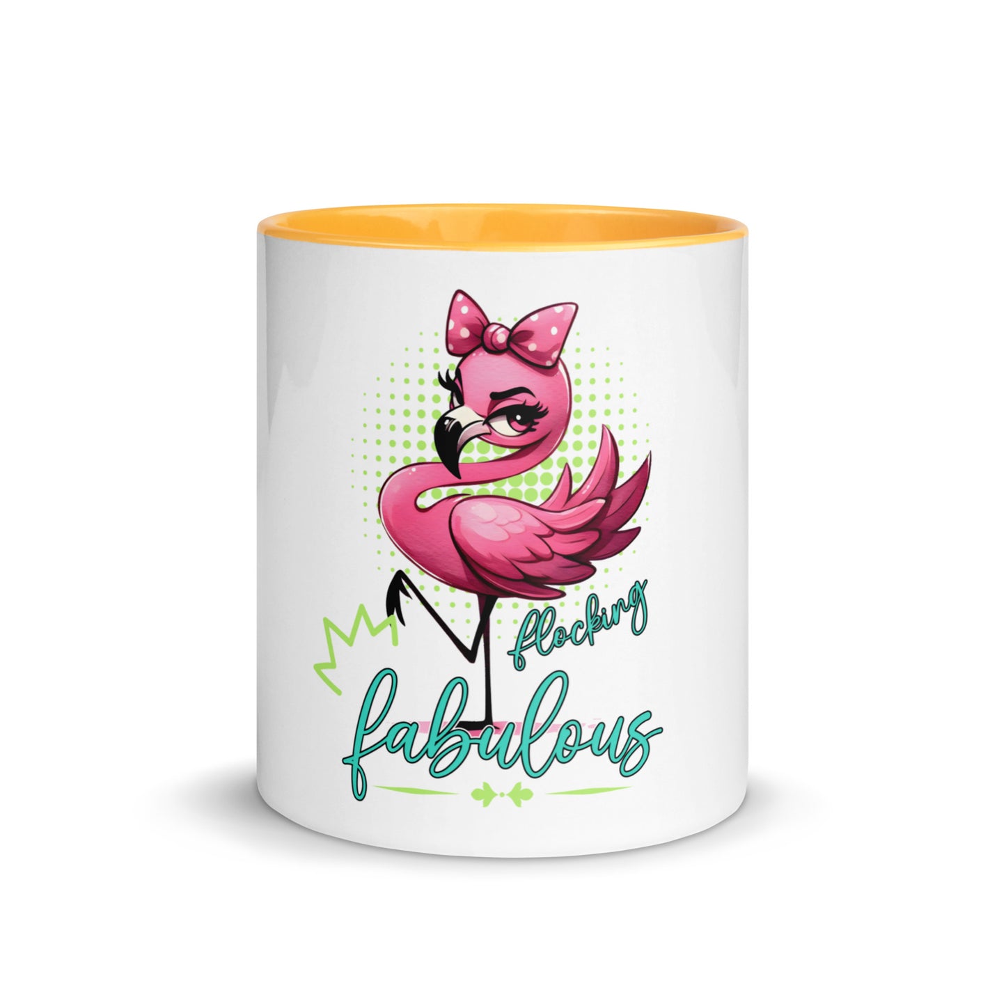 Flocking fabulous Mug with Color Inside