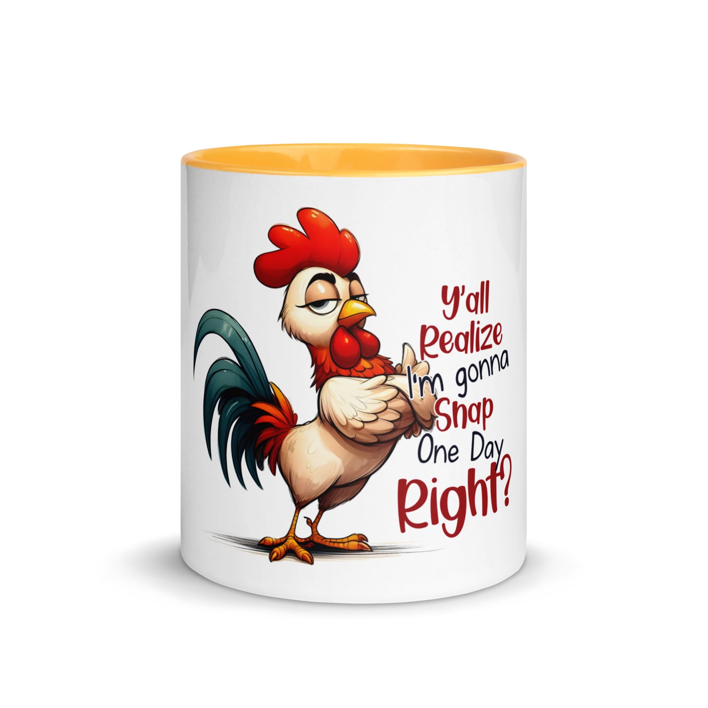 Y’all know Mug with Color Inside