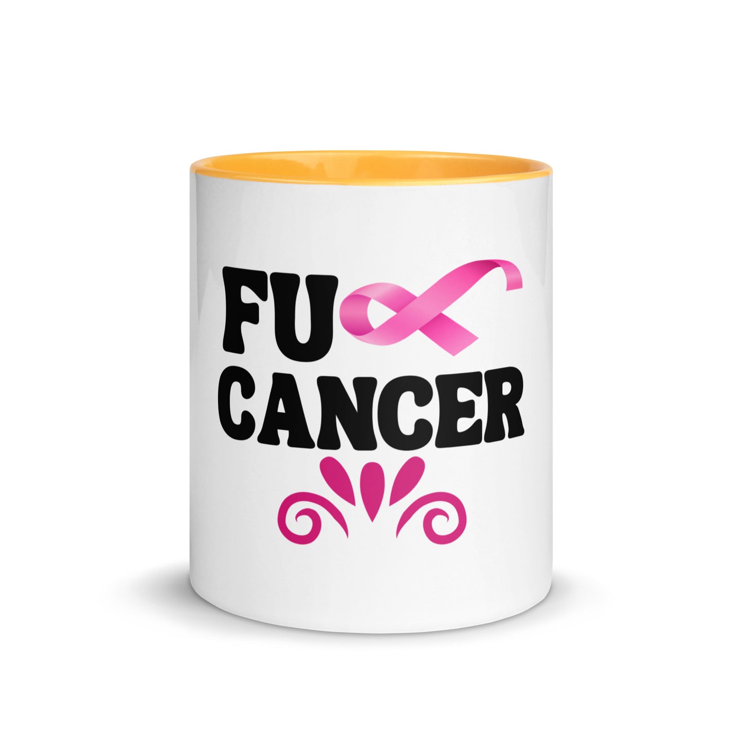 FU Cancer Mug with Color Inside