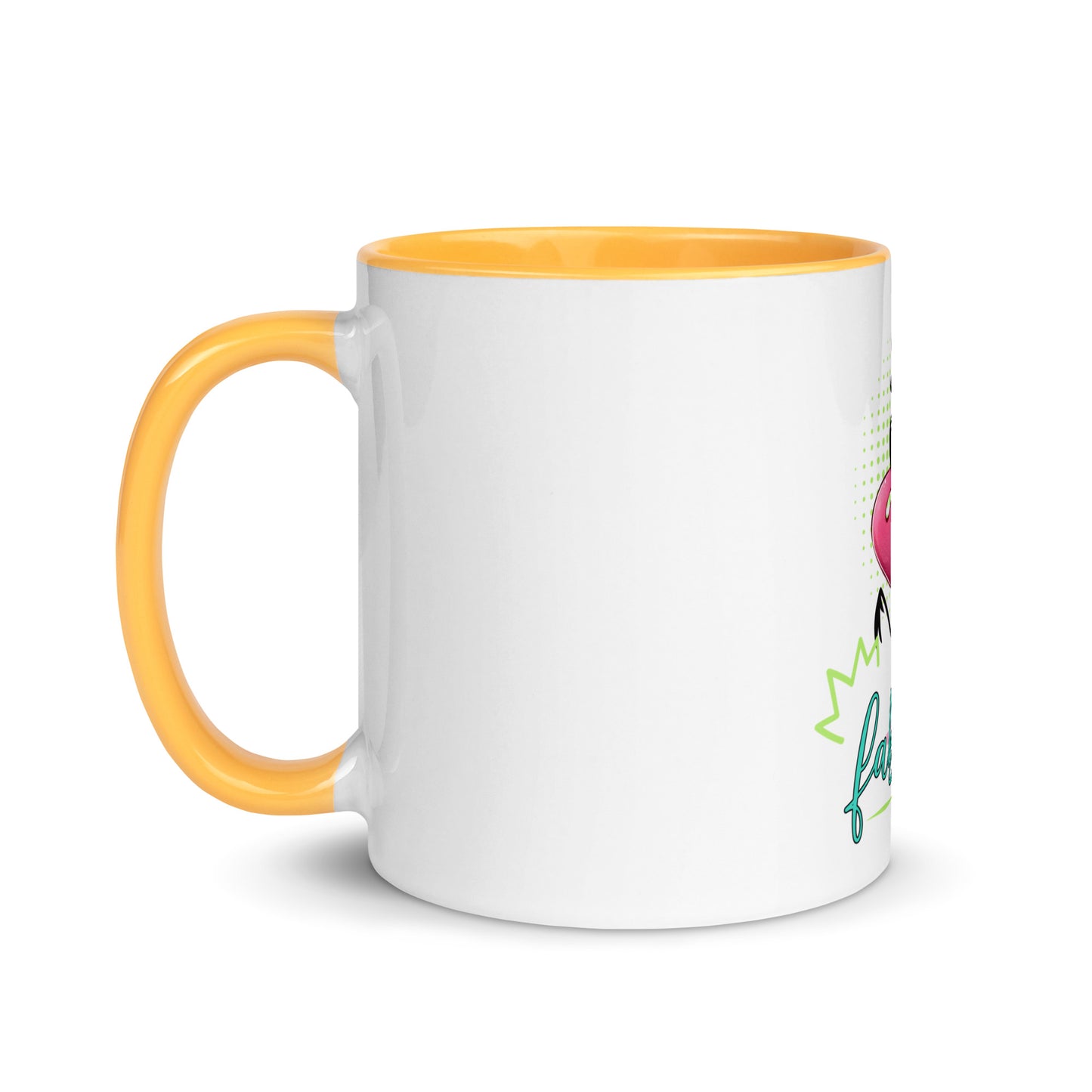 Flocking fabulous Mug with Color Inside