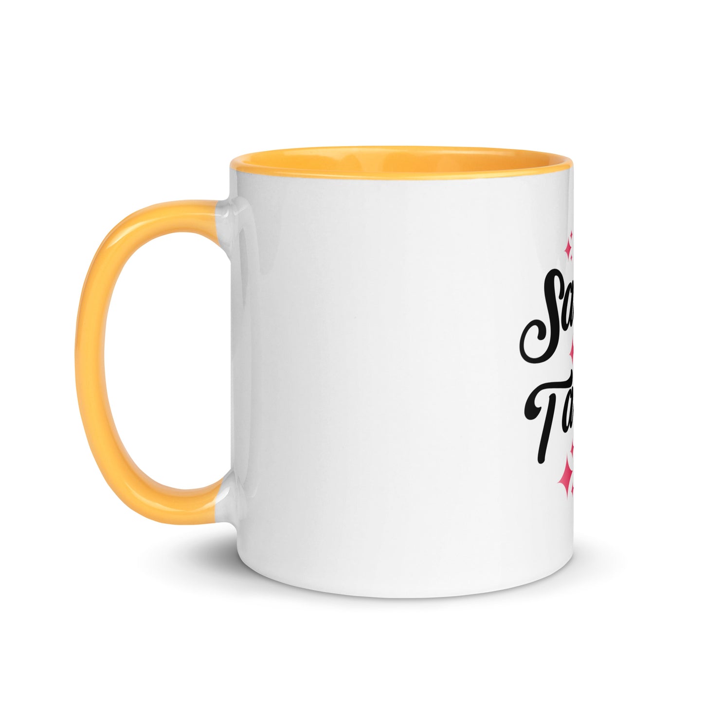 Save the ta tas Mug with Color Inside