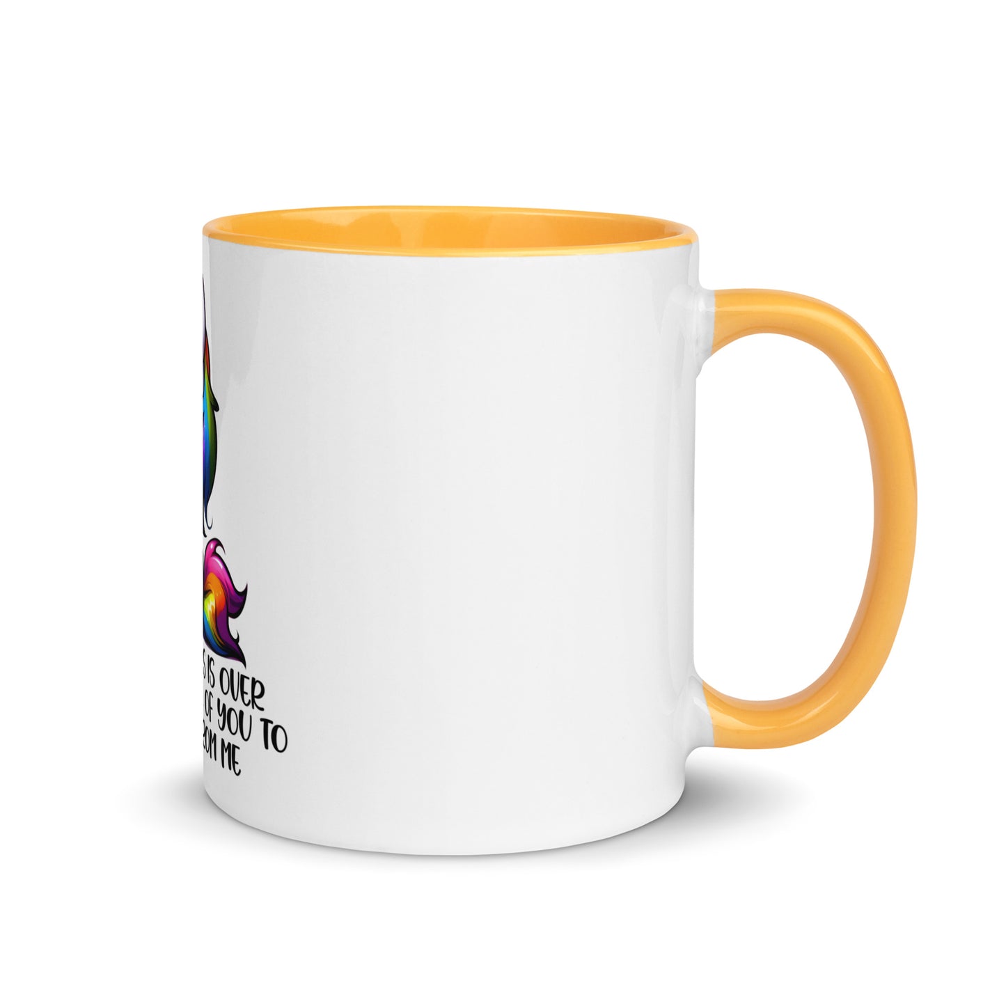 When this virus is over Mug with Color Inside