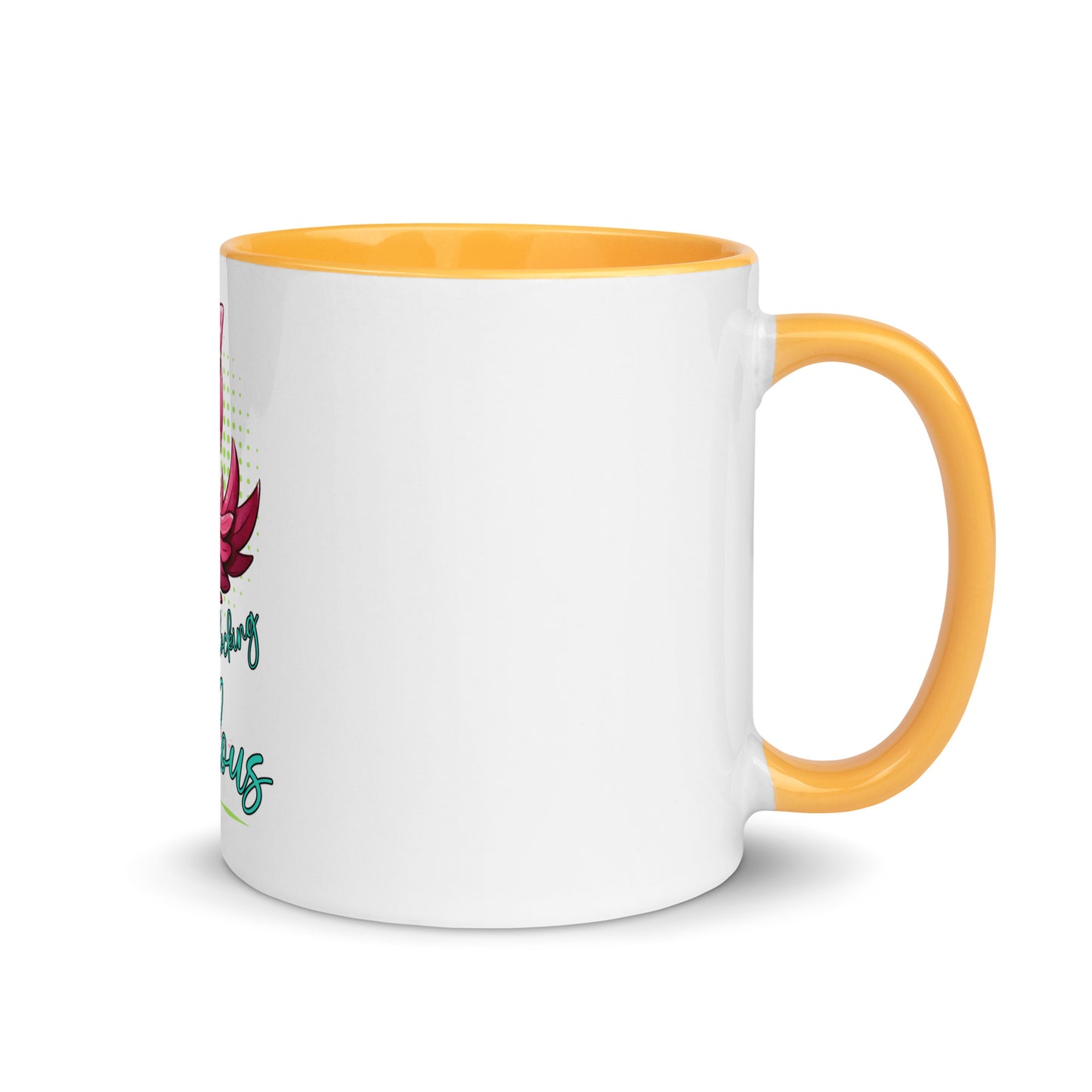 Flocking fabulous Mug with Color Inside