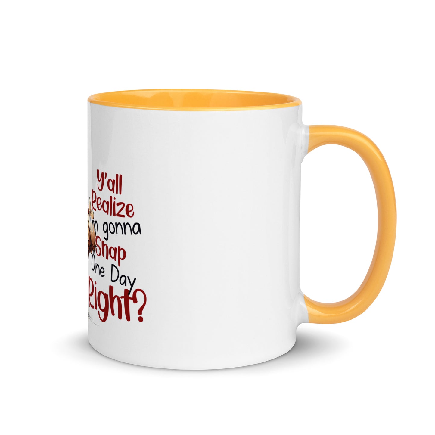 Y’all know Mug with Color Inside