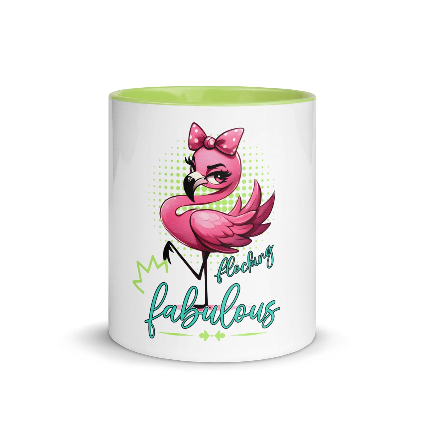 Flocking fabulous Mug with Color Inside