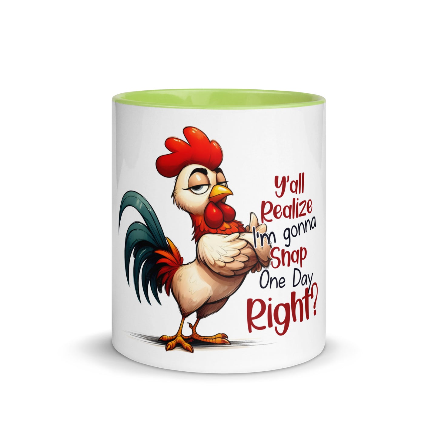 Y’all know Mug with Color Inside