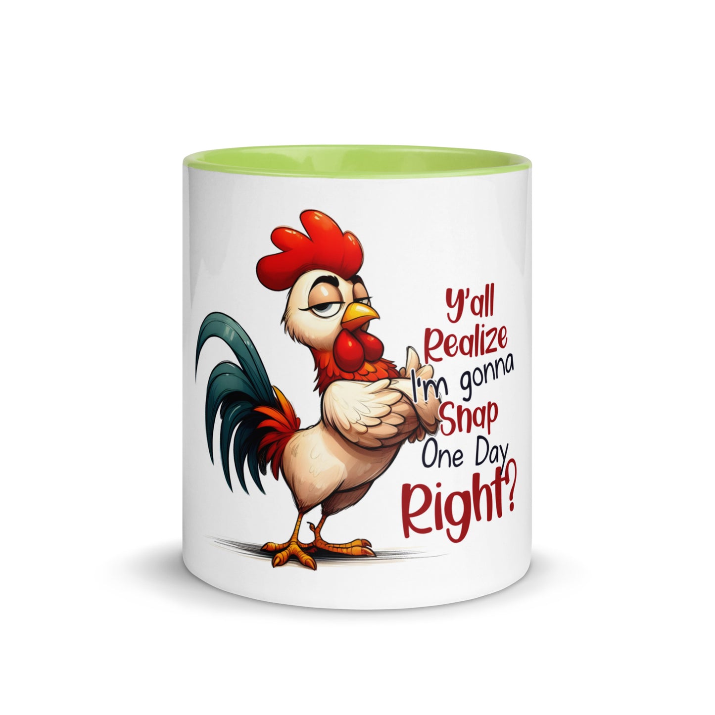 Y’all know Mug with Color Inside