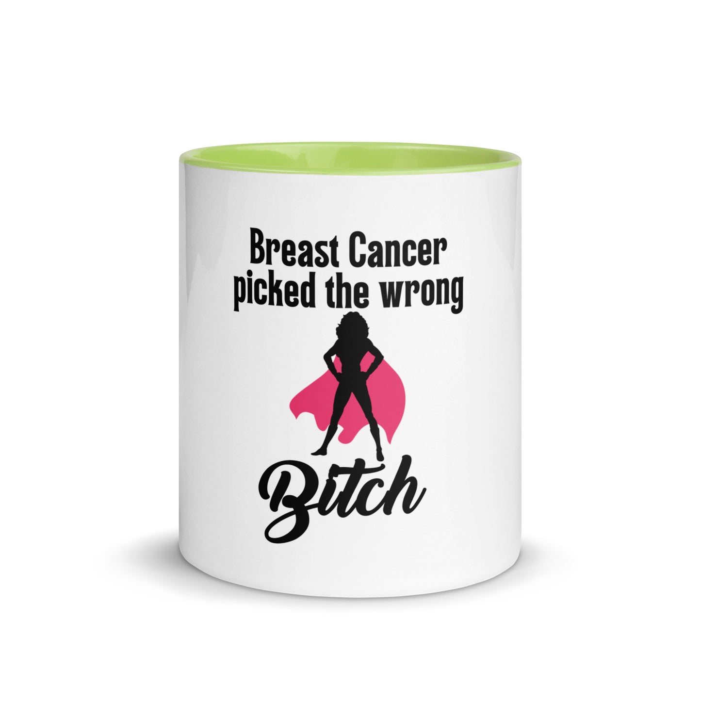 Breast cancer picked Mug with Color Inside