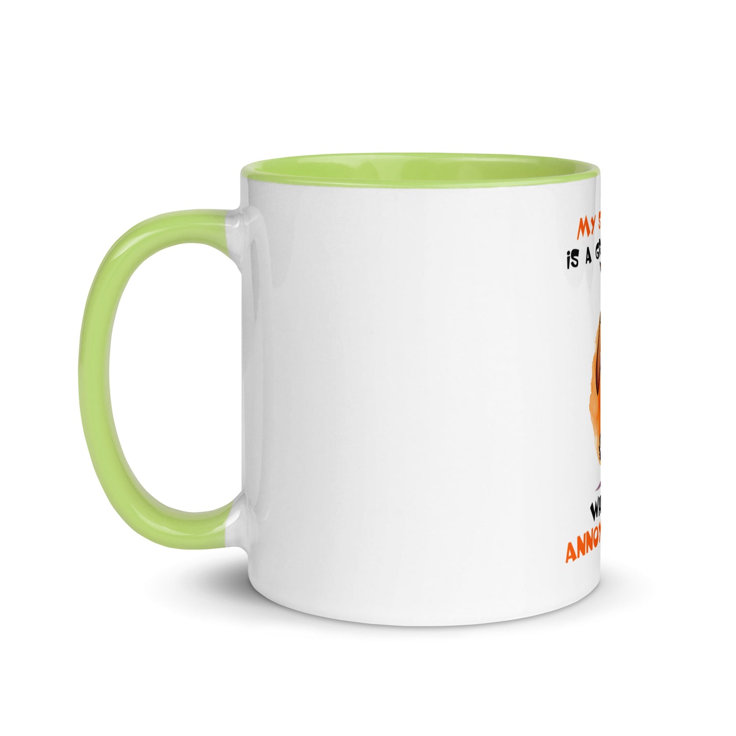My spirit animal Mug with Color Inside
