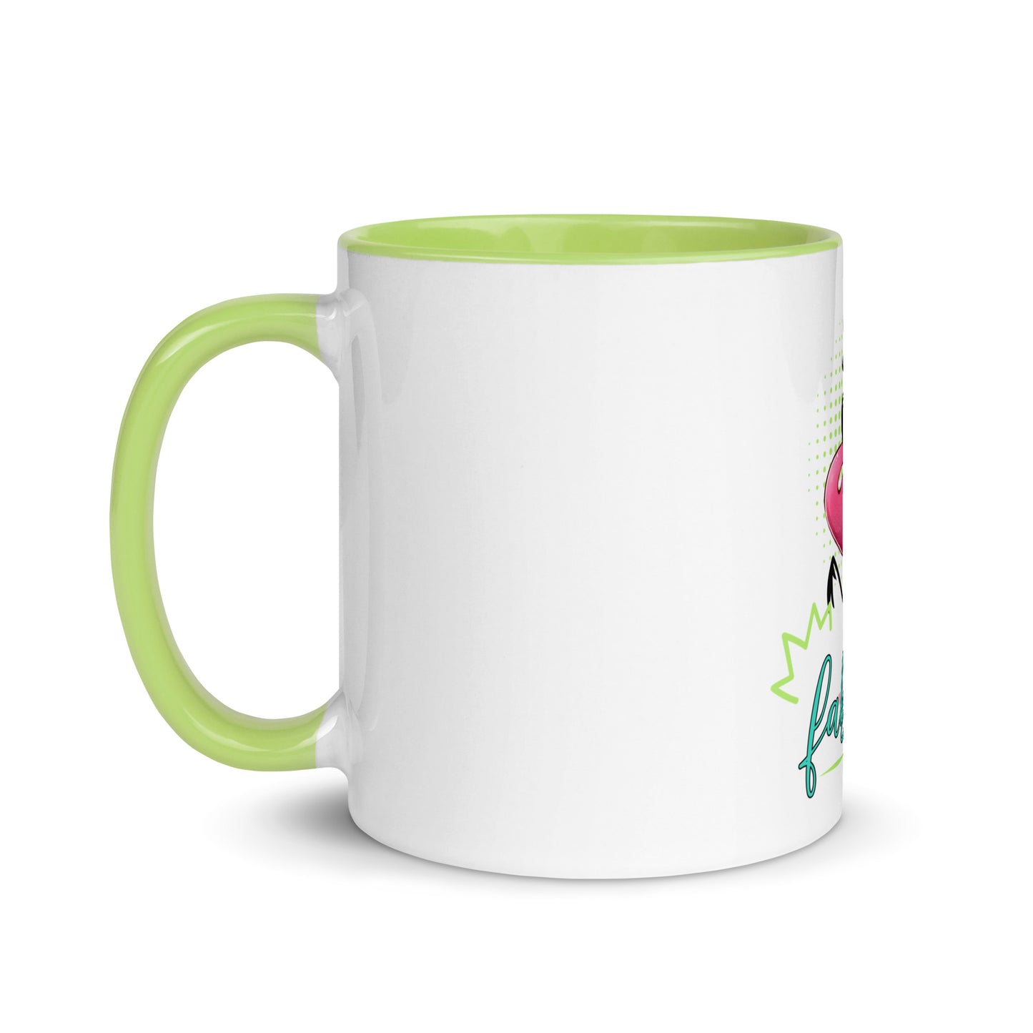 Flocking fabulous Mug with Color Inside