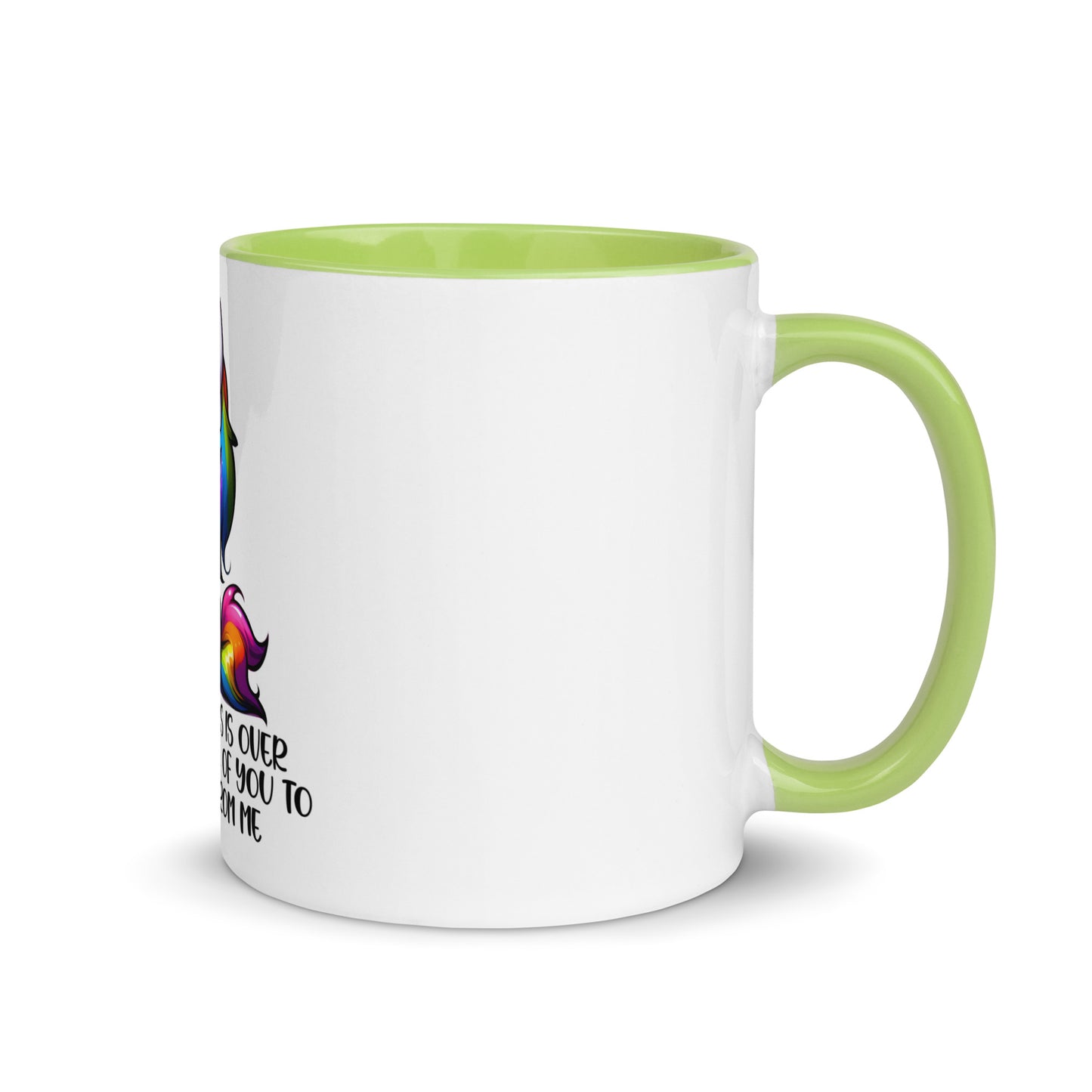 When this virus is over Mug with Color Inside
