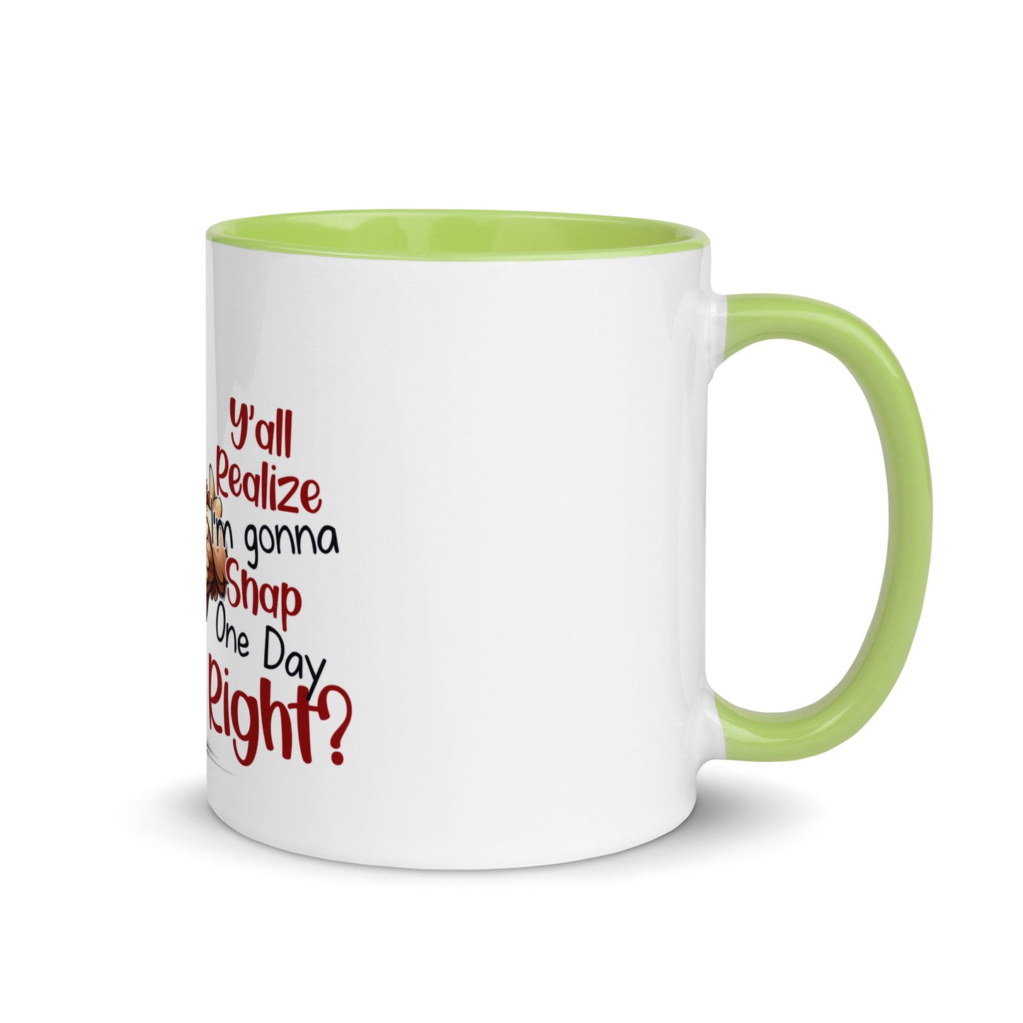 Y’all know Mug with Color Inside