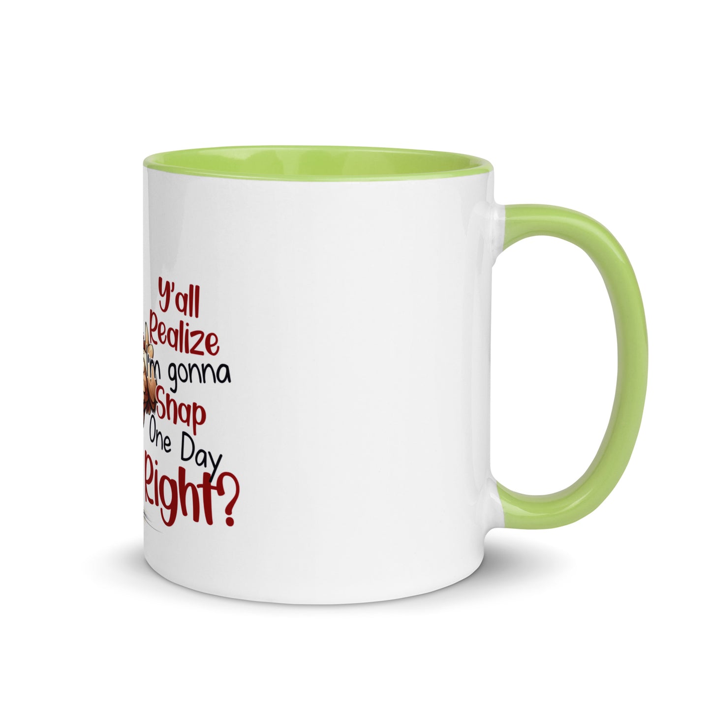 Y’all know Mug with Color Inside