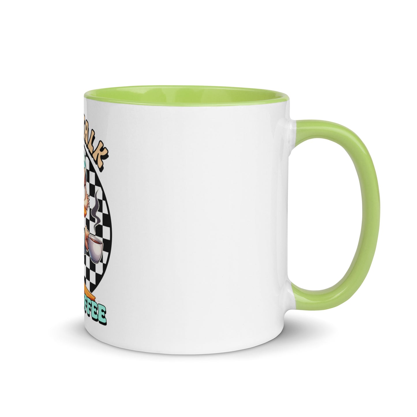 Less talk duck Mug with Color Inside