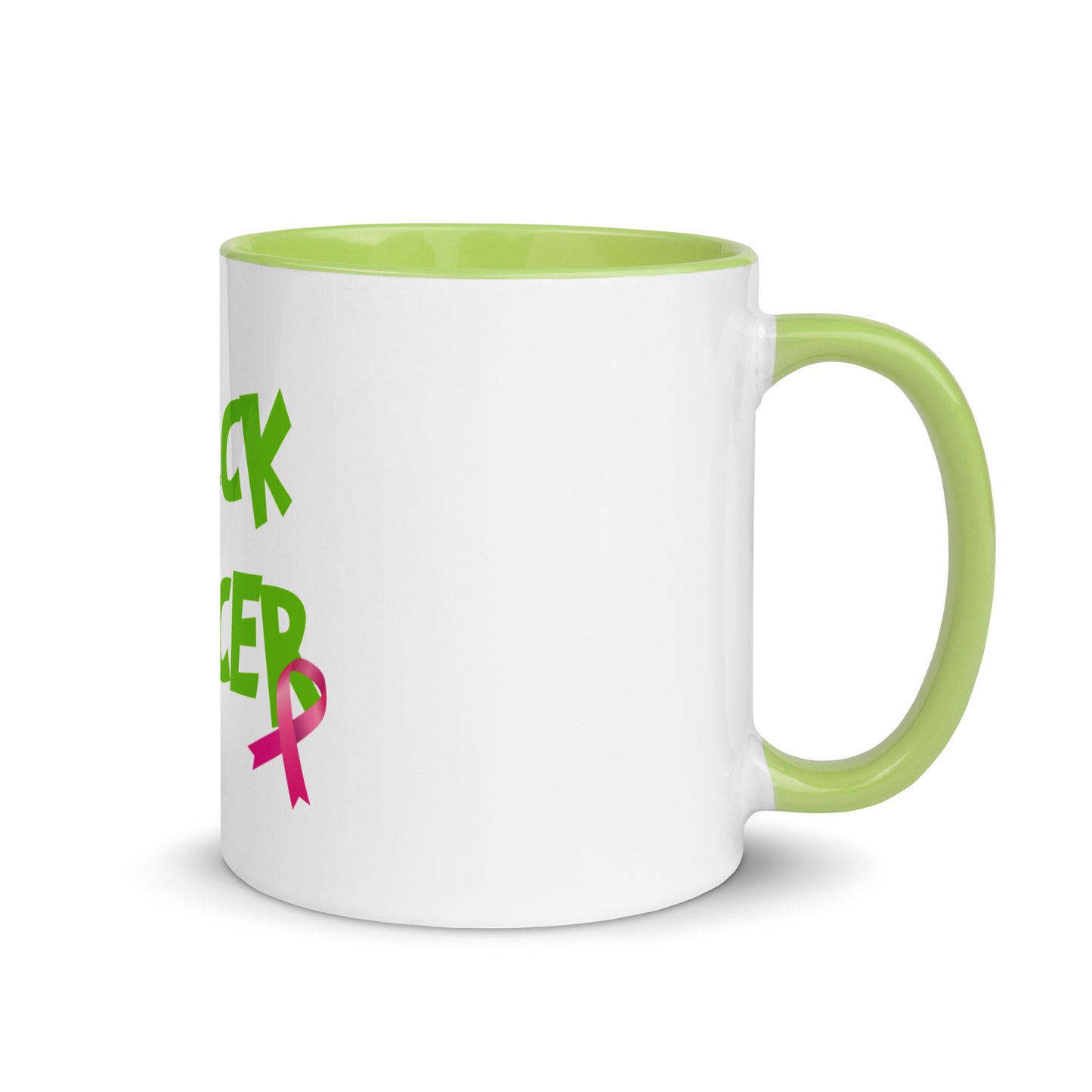 F*ck cancer grinch Mug with Color Inside