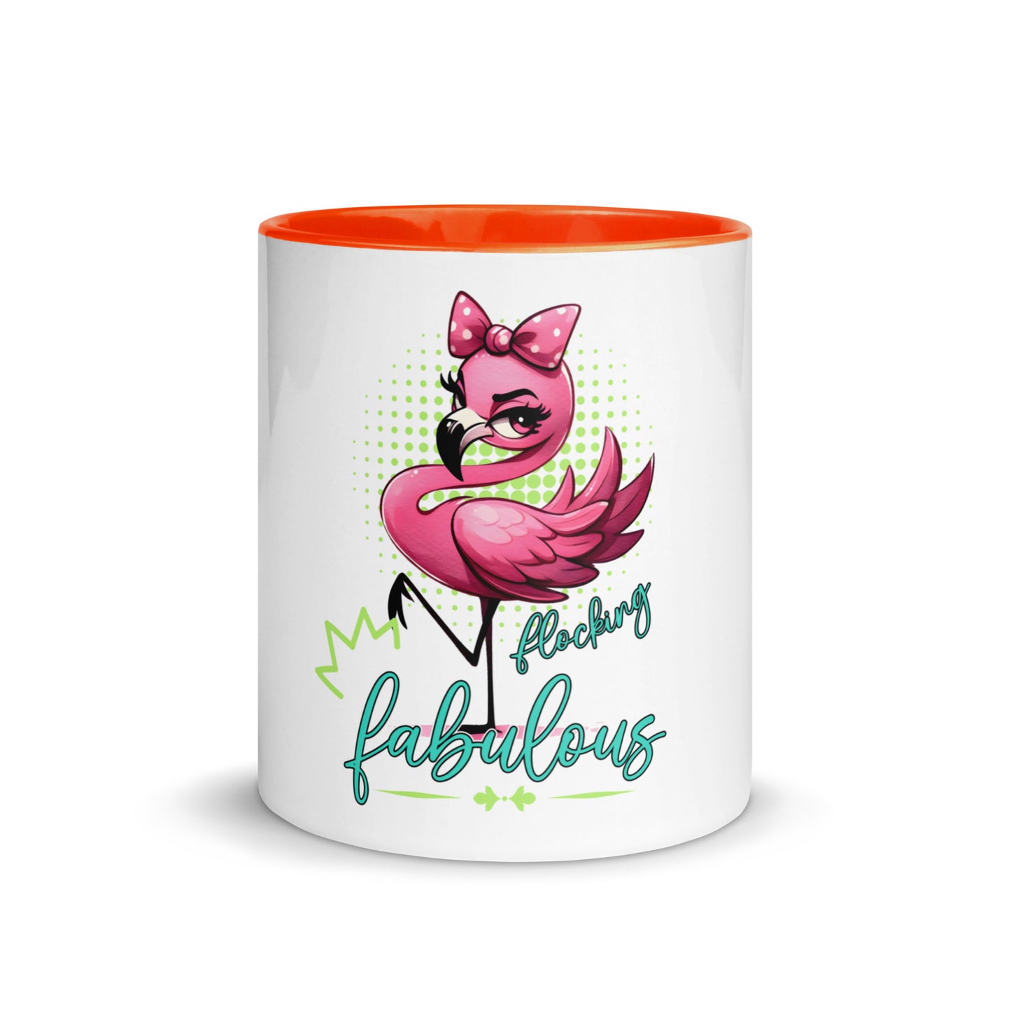 Flocking fabulous Mug with Color Inside
