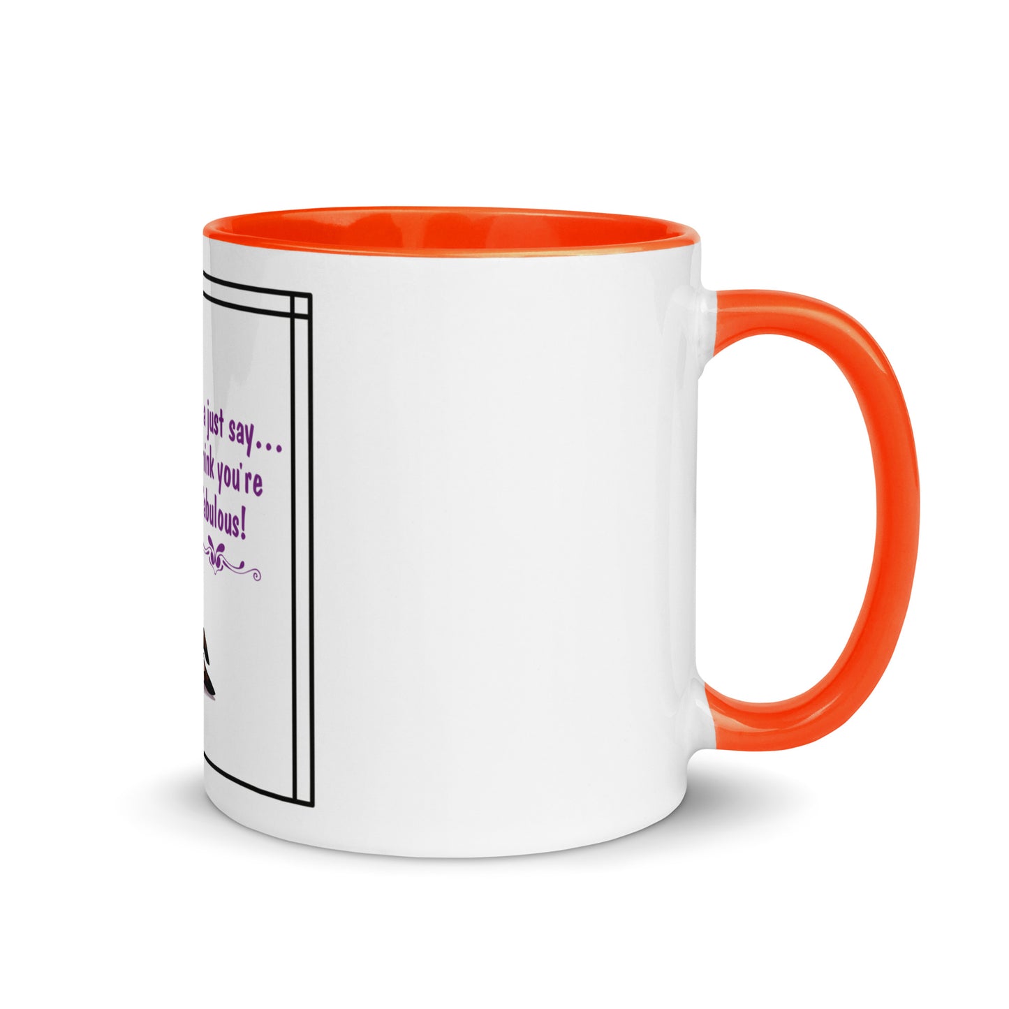 Llama just say Mug with Color Inside