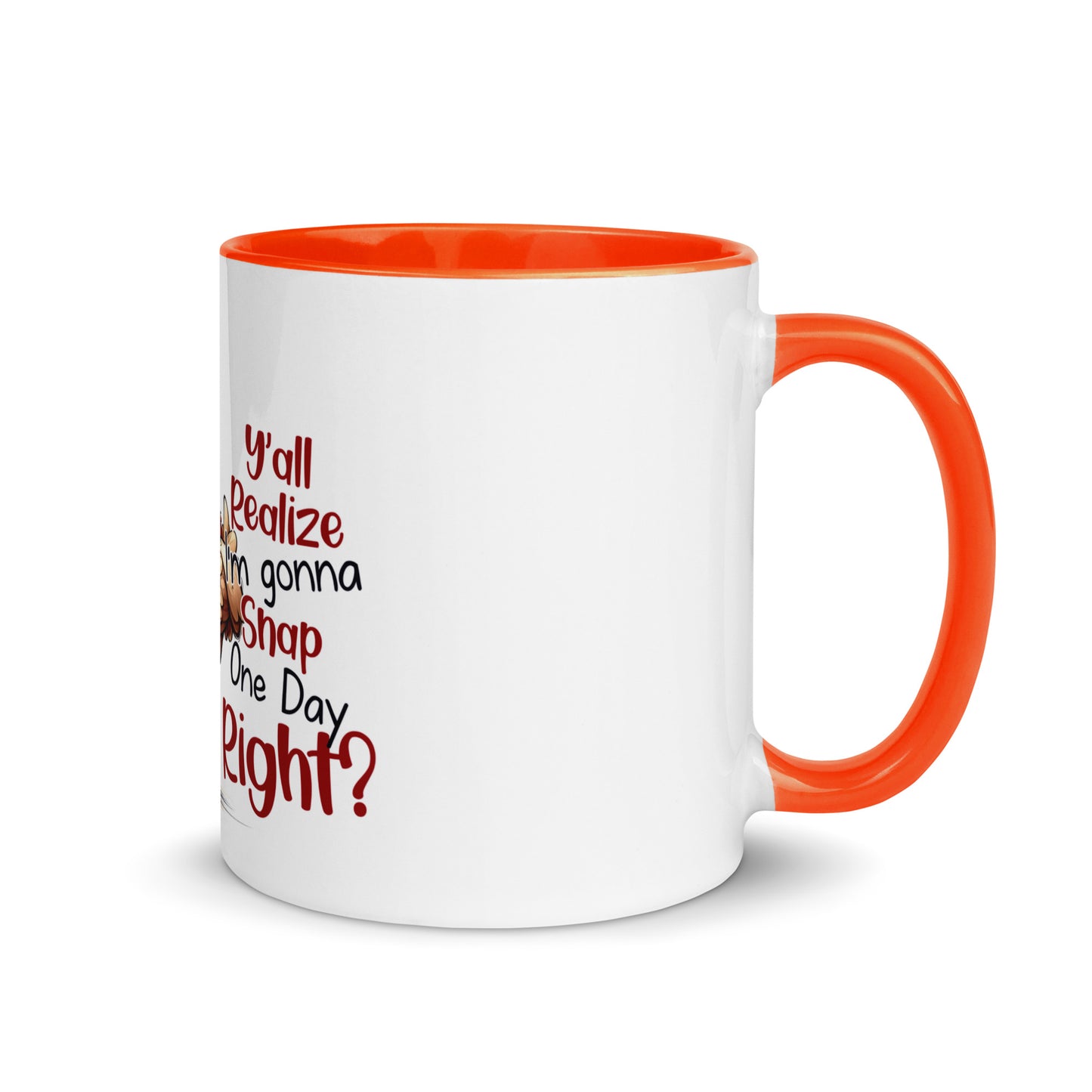 Y’all know Mug with Color Inside