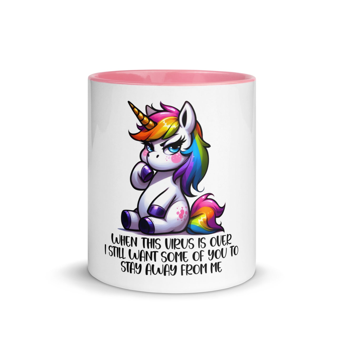 When this virus is over Mug with Color Inside