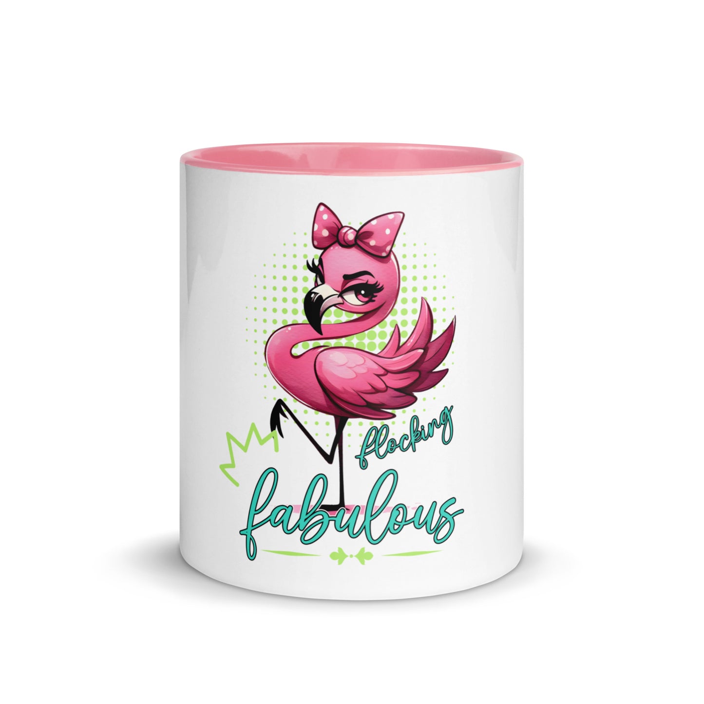 Flocking fabulous Mug with Color Inside
